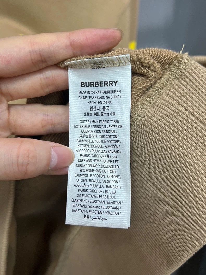 Burberry Burberry Burberry Khaki Color Hoodie with Print-2507 Size S / US 4 / IT 40 - 3 Thumbnail