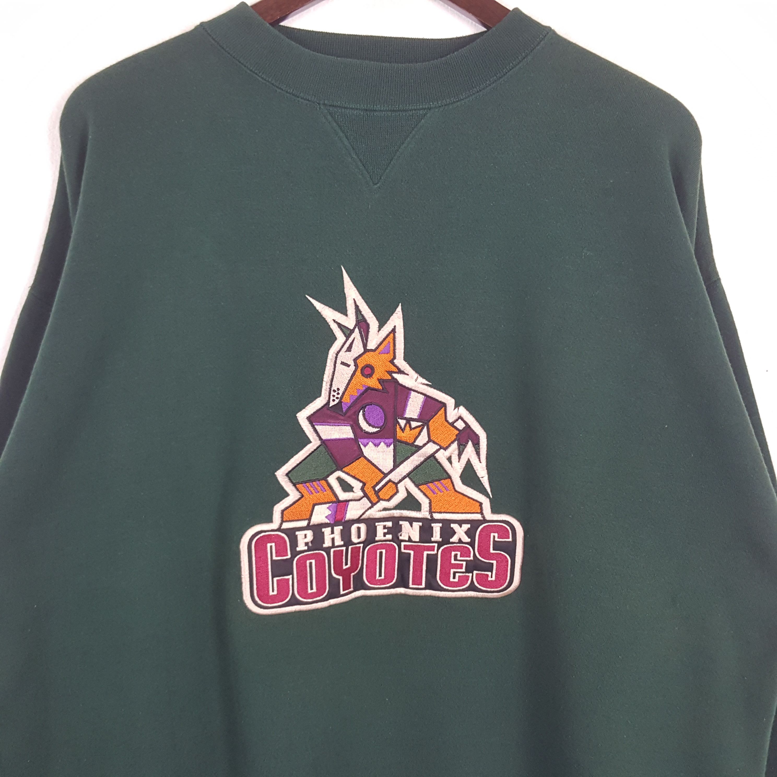 Vintage Vintage Phoenix Coyote Ice Hockey Sweatshirt Size US XL / EU 56 / 4 - 2 Thumbnail