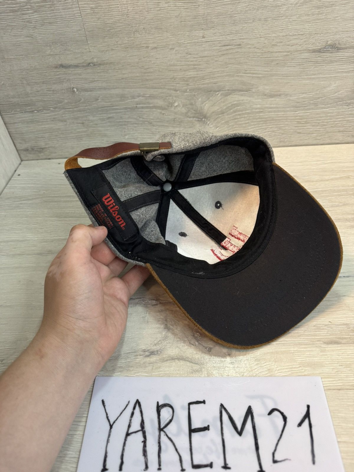 Wilson Wilson vintage cap hat Size ONE SIZE - 4 Thumbnail