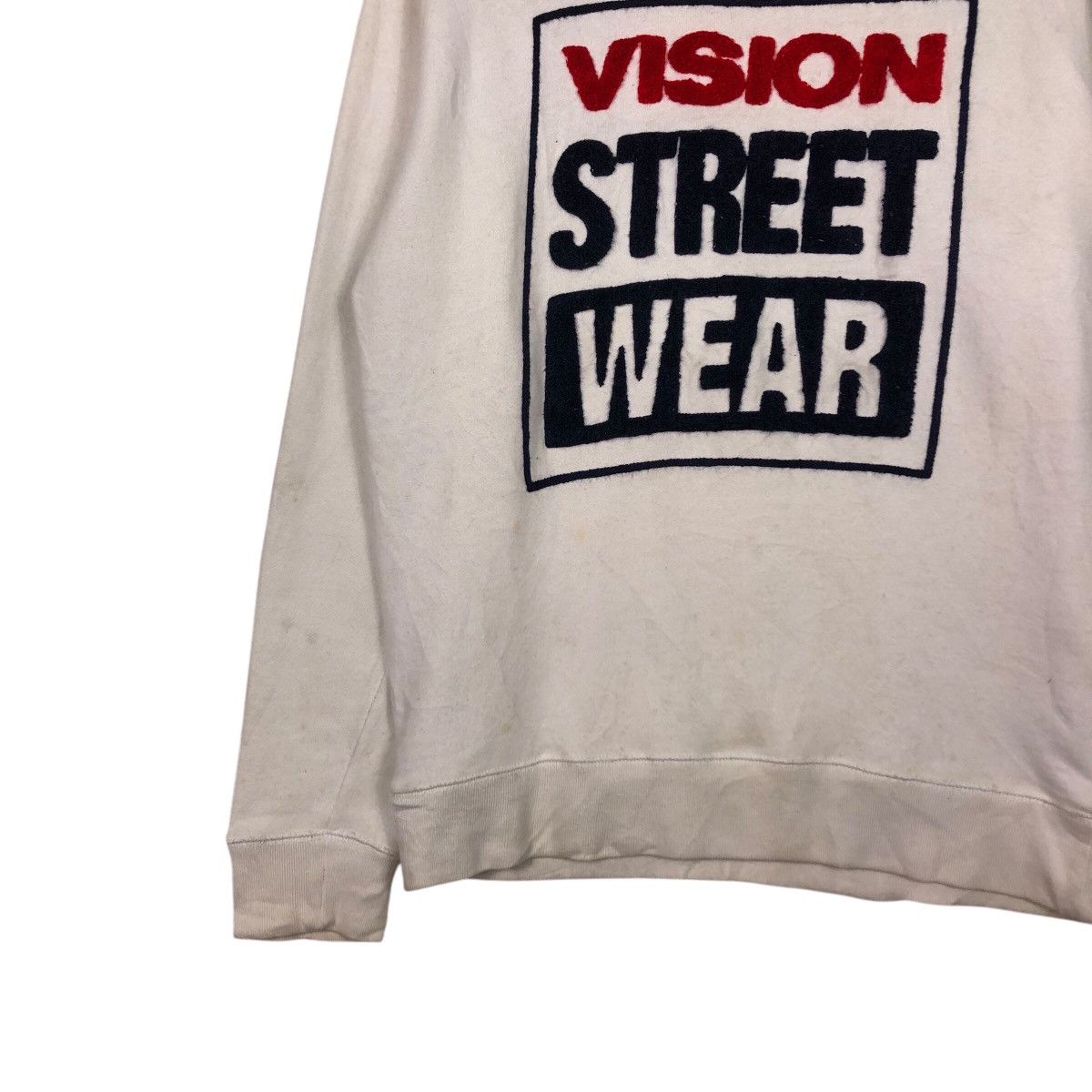 Japanese Brand 📌Vintage Sweatshirt Vision Streetwear Big Logo Size US M / EU 48-50 / 2 - 5 Thumbnail