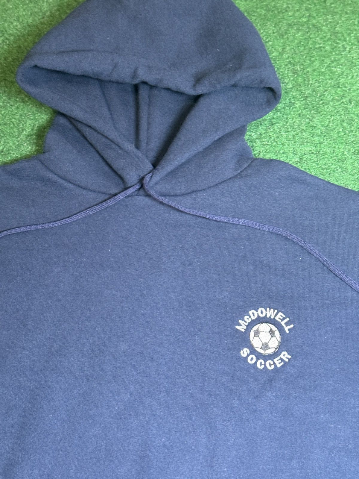 Russell Athletic × Vintage Vintage 90s Mcdowell Soccer Russell Atheltic Erie Hoodie Size US L / EU 52-54 / 3 - 2 Thumbnail