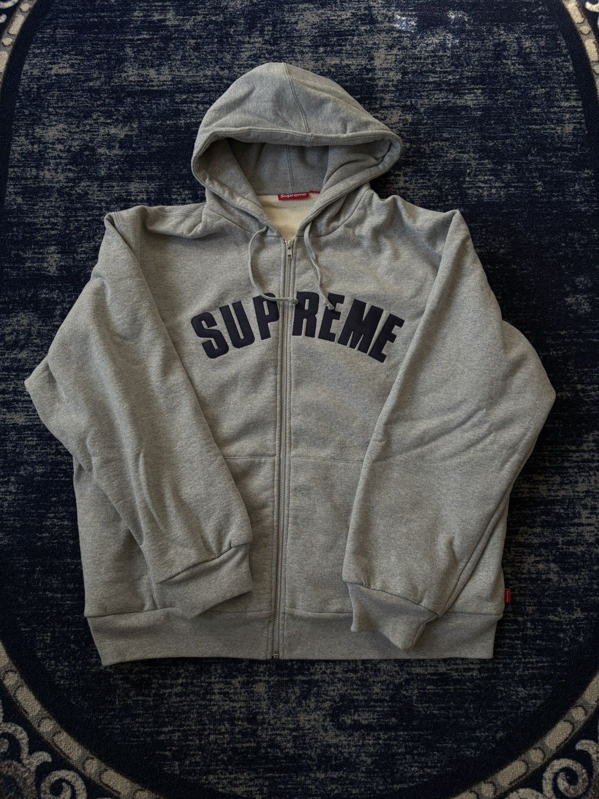 Supreme Supreme FW05 Cold World Thermal Zip Up Hoodie | Grailed