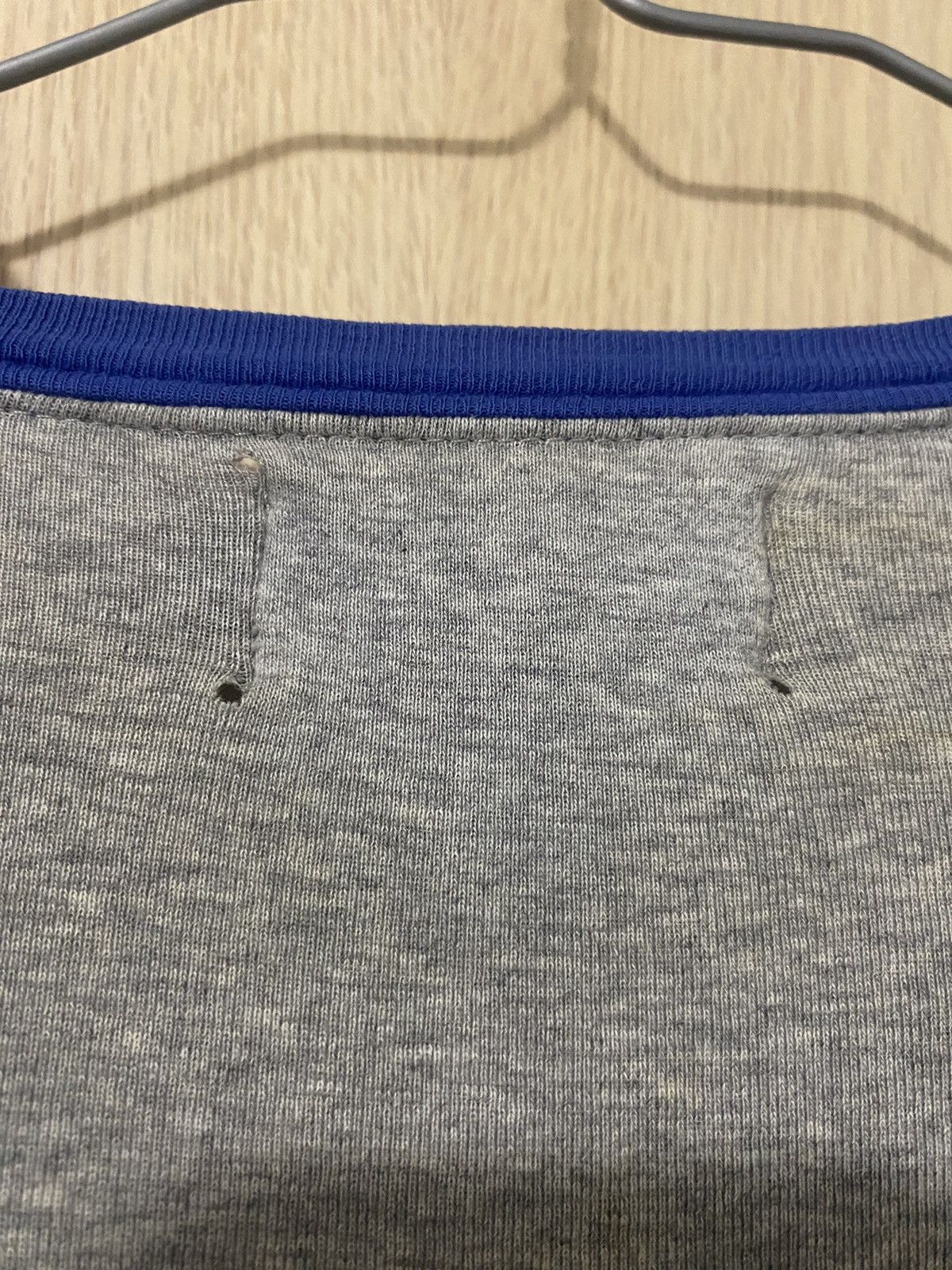 Polo Ralph Lauren × Vintage Polo Ralph Lauren Grey T Shirt Blue Pony Size US L / EU 52-54 / 3 - 5 Thumbnail