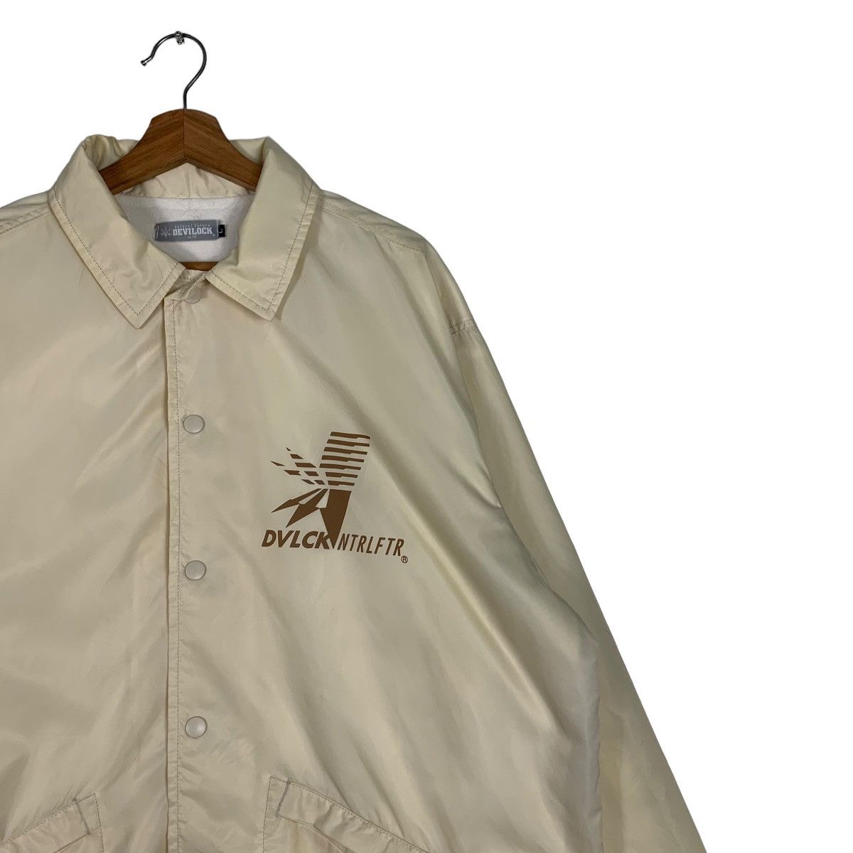 Japanese Brand DEVILOCK DVLCK NTRLFTR Coach Jacket #0106-C6 Size US L / EU 52-54 / 3 - 6 Thumbnail