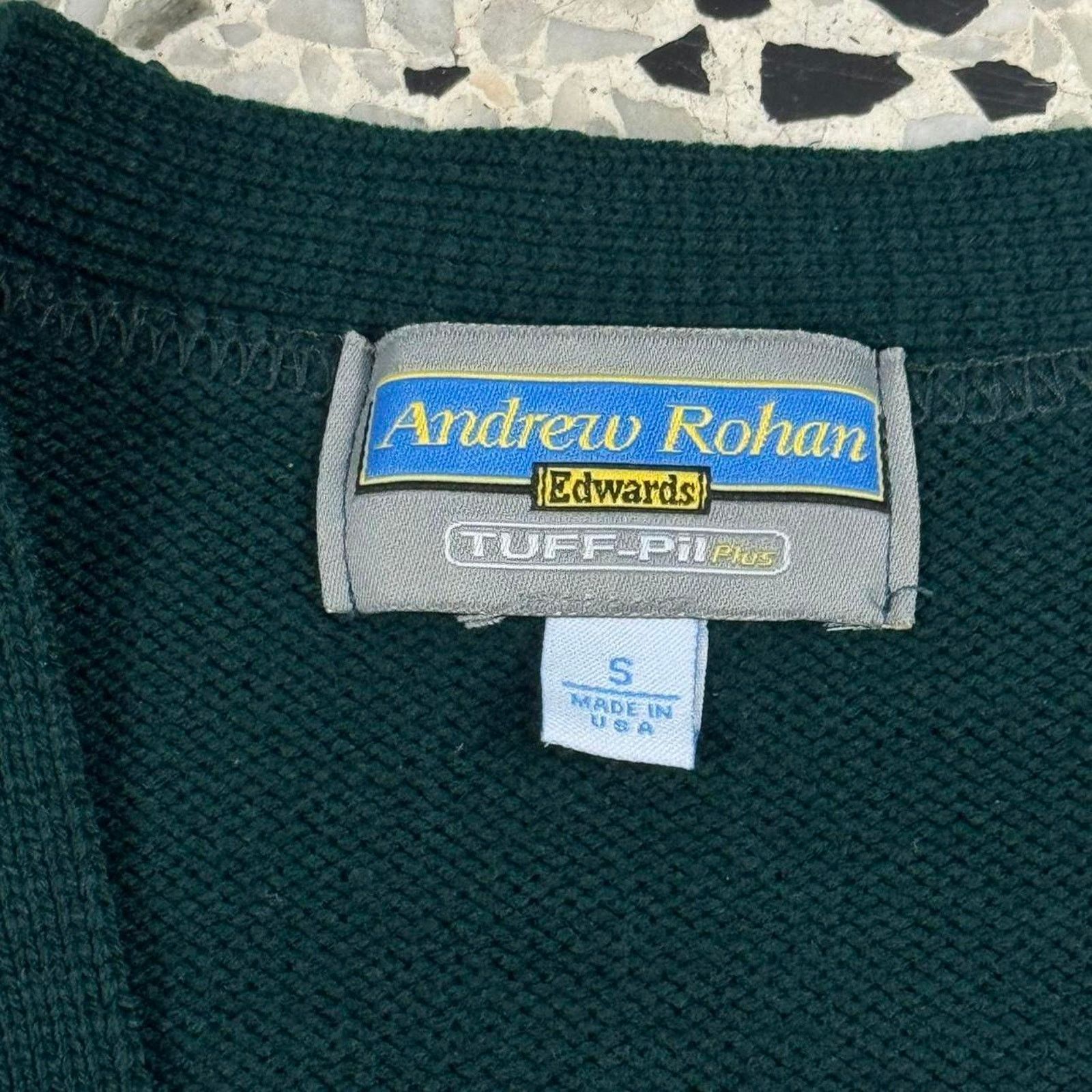 Vintage VINTAGE 90S Y2K MADE IN USA CATHOLIC SCHOOL PAINTED CARDIGAN Size US S / EU 44-46 / 1 - 4 Thumbnail