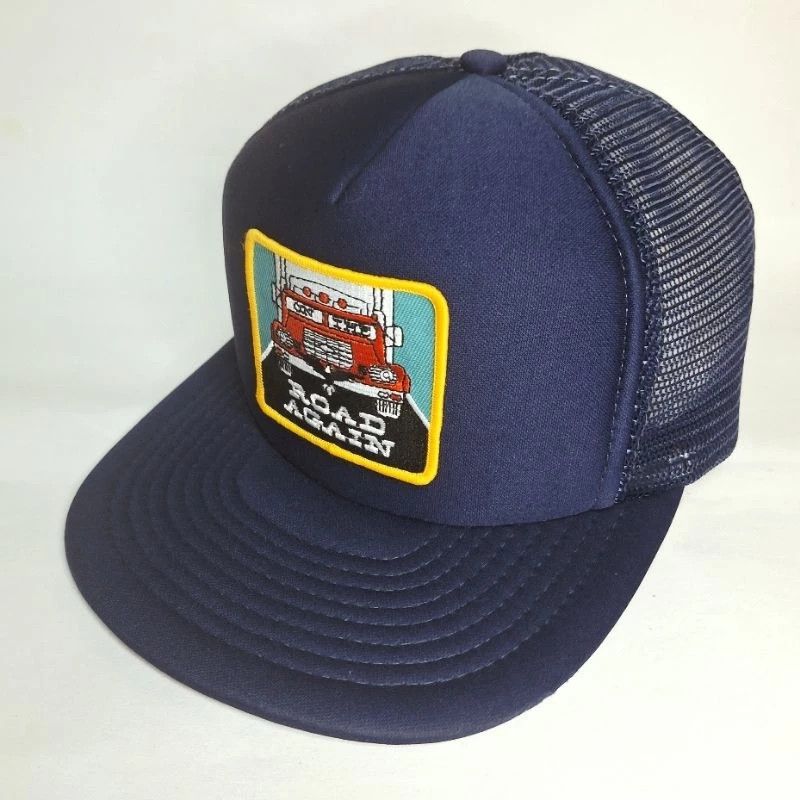 Vintage Road Again Vintage Original Trucker Hat – Classic, Rare Find Size ONE SIZE - 2 Thumbnail
