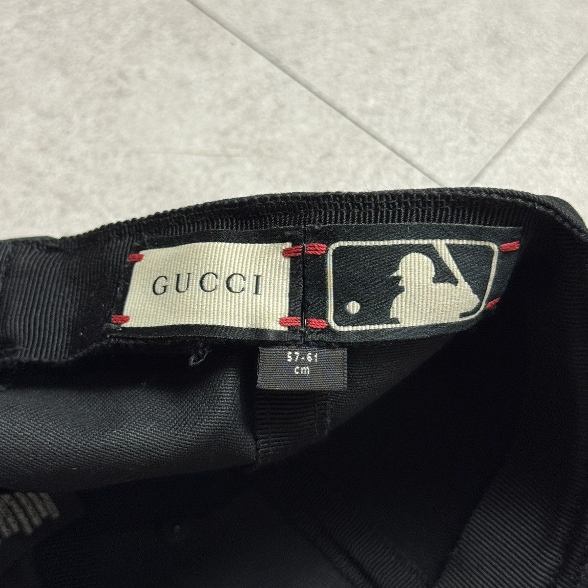 Gucci × MLB Gucci NY Yankees Baseball Cap Size ONE SIZE - 8 Thumbnail