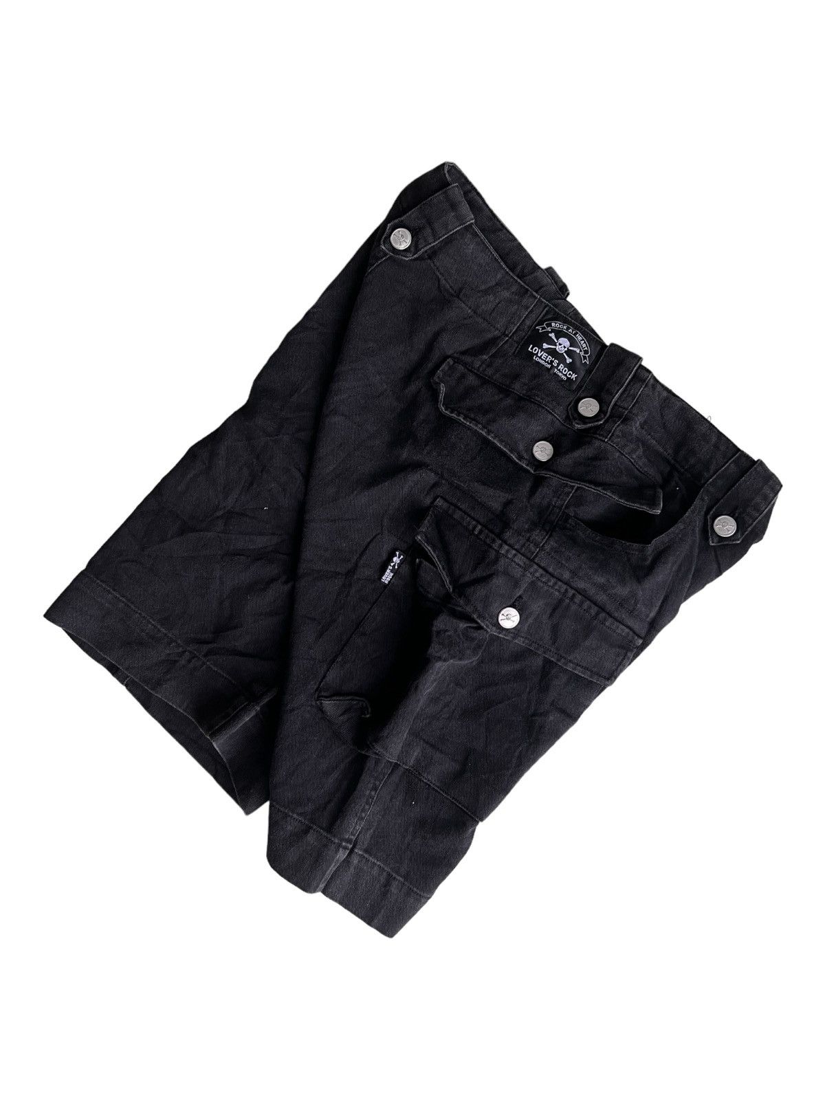 Hysteric Glamour 1990s Lover's Rock Tokyo London ☠️ Big 6 Cargo Pocket Shorts Size US 32 / EU 48 - 3 Thumbnail