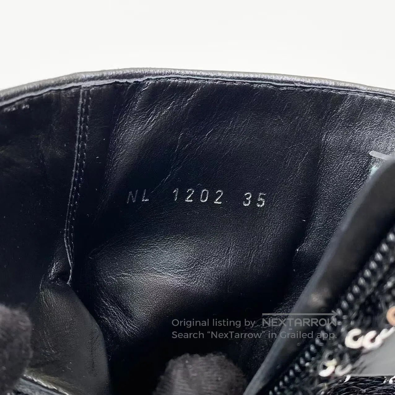 Louis Vuitton Louis Vuitton Metal logo sequined fish mouth high heels| Size US 4.5 / IT 34.5 - 7 Thumbnail