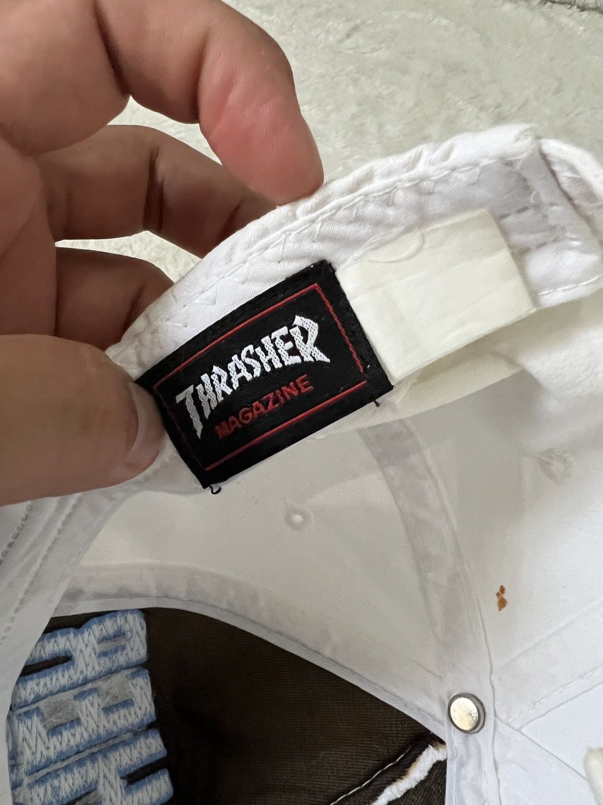 Thrasher × Vintage Vintage thrasher magazine hat Size ONE SIZE - 3 Thumbnail