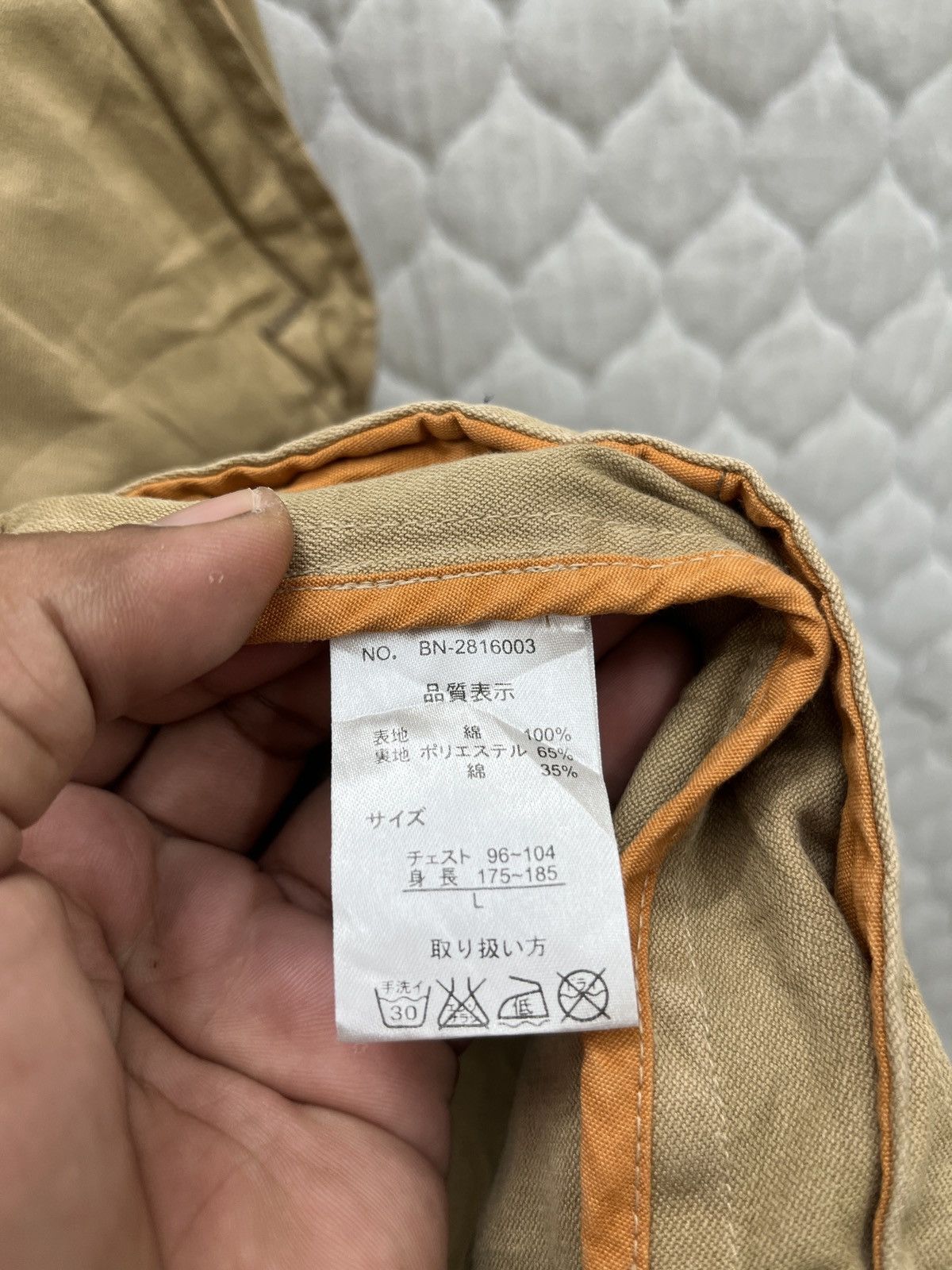 Final Home × Japanese Brand 🔥🔥🔥ARCHIVE BACK NUMBER MULTI POCKET JACKET Size US M / EU 48-50 / 2 - 9 Thumbnail