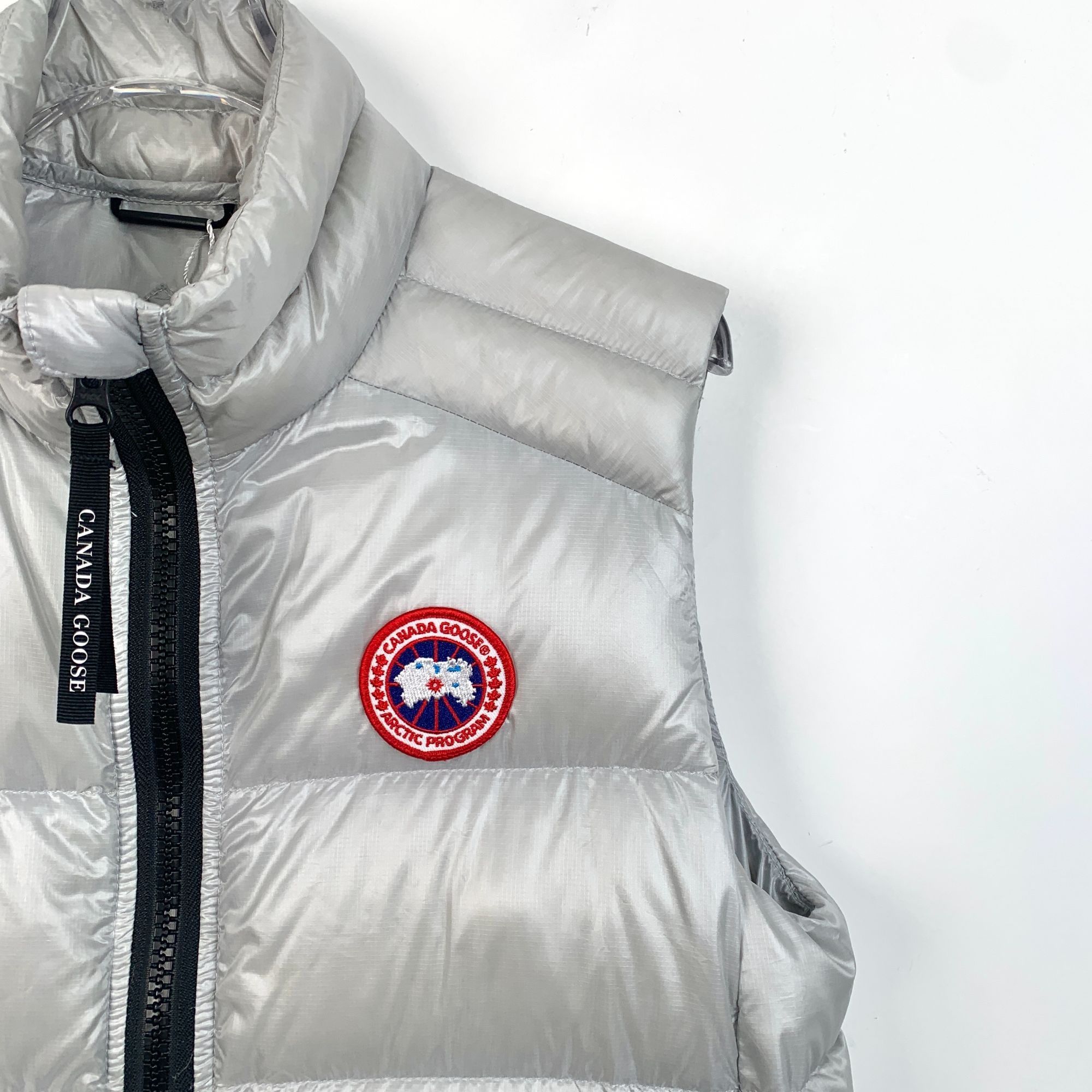 Canada Goose [Canada Goose] Silver Grey Stand Collar Down Vest 24 (S) Size US S / EU 44-46 / 1 - 9 Thumbnail