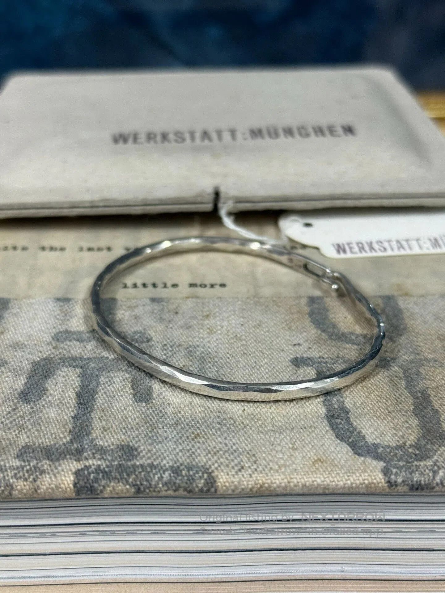 Werkstatt Munchen Werkstatt Munchen Silver Bangle Bracelet S Size. Size ONE SIZE - 2 Thumbnail