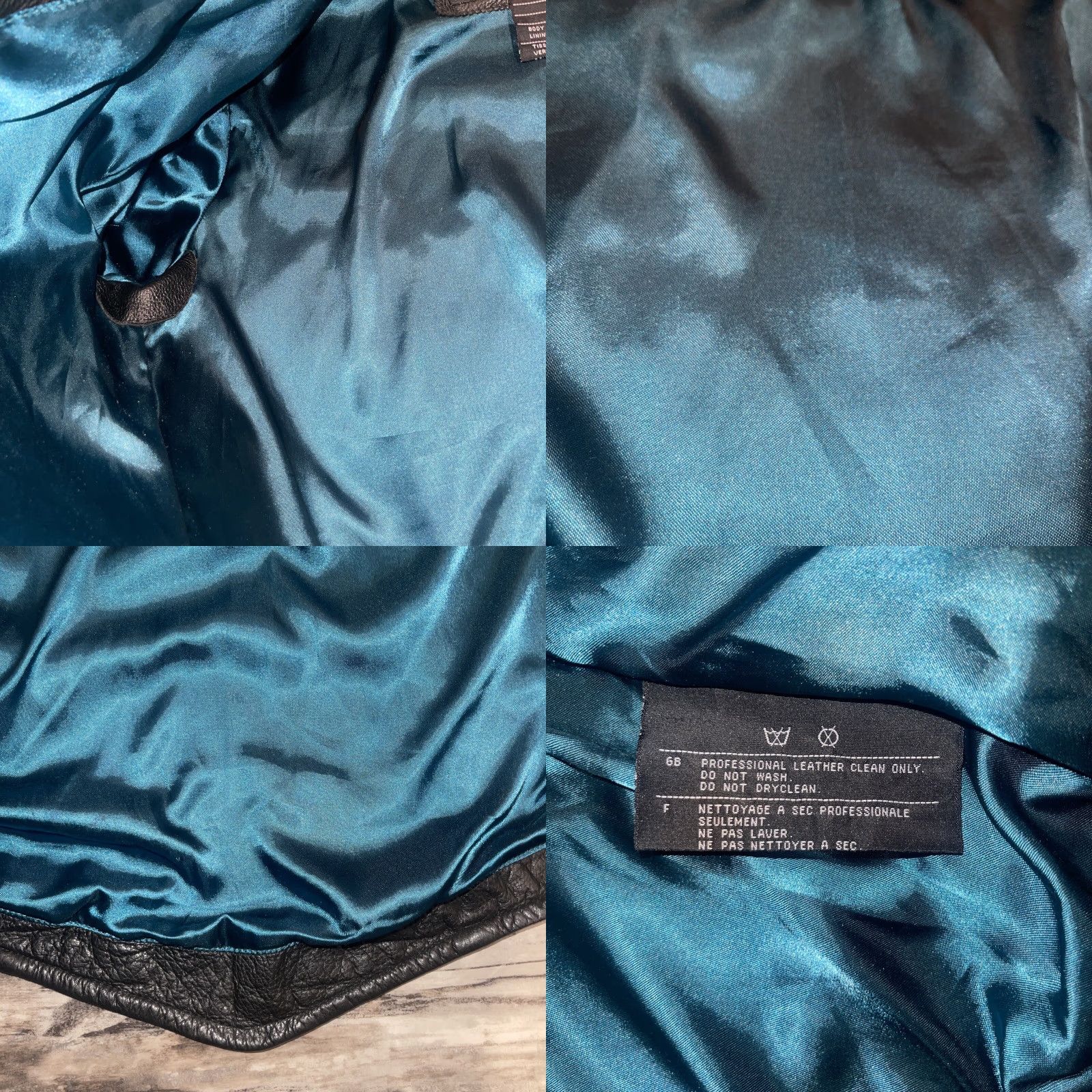 Harley Davidson Harley-Davidson Women Jacket Motorcycle Leather Black M Teal Lining Fringe Snaps Logo Duck Tail Hem Casual Travel Size M / US 6-8 / IT 42-44 - 9 Thumbnail