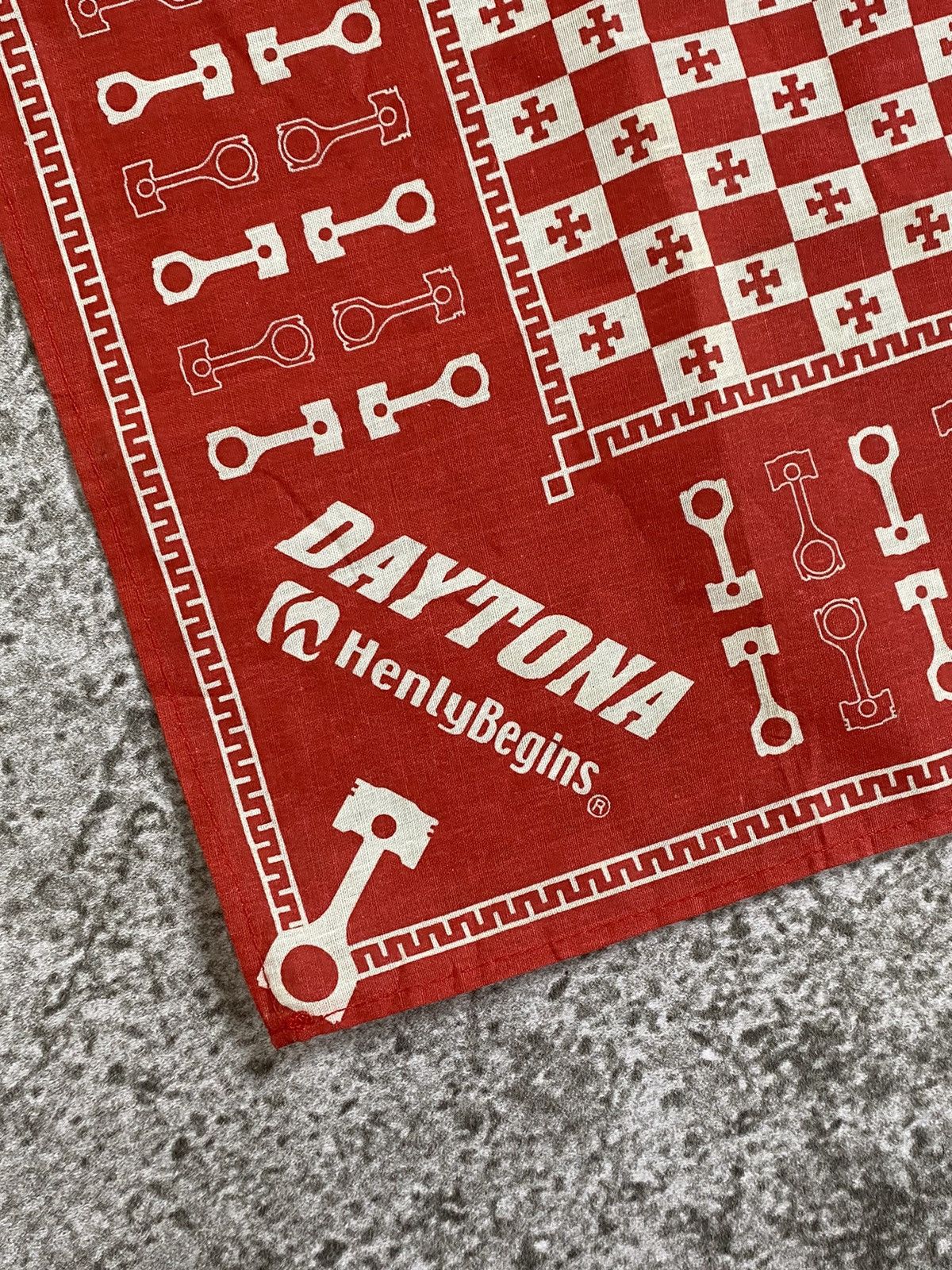 Daytona Daytona by Bikejin Handkerchief / Bandana / Neckerchief Size ONE SIZE - 3 Thumbnail