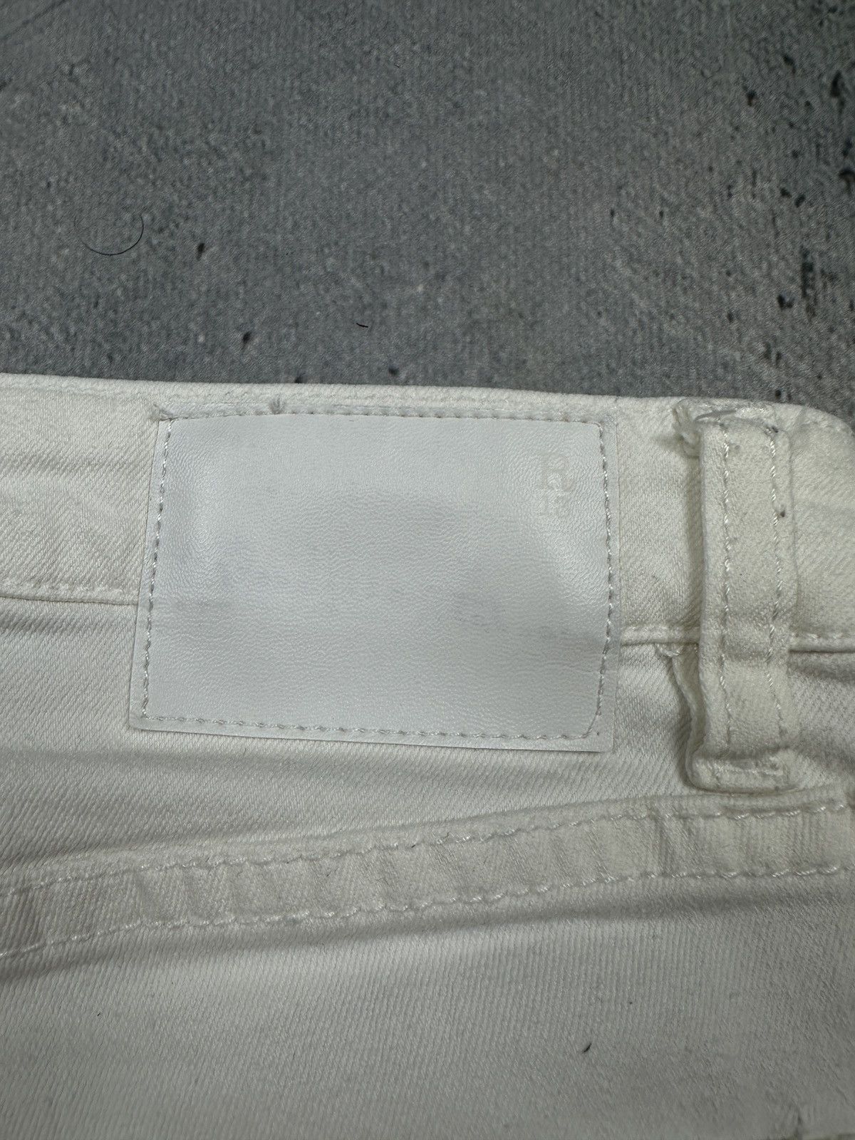 R13 R13 Alison Crop Jeans White Riot Size 28 Made in Italy Lux Size 28" / US 6 / IT 42 - 8 Thumbnail