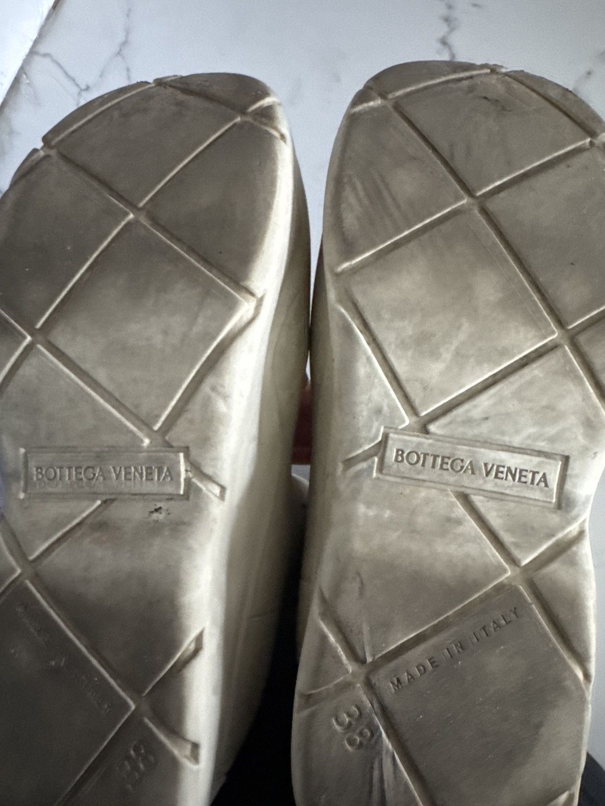 Bottega Veneta Bottega Venetta Puddle Boots White Size US 5.5 / EU 38 - 3 Thumbnail