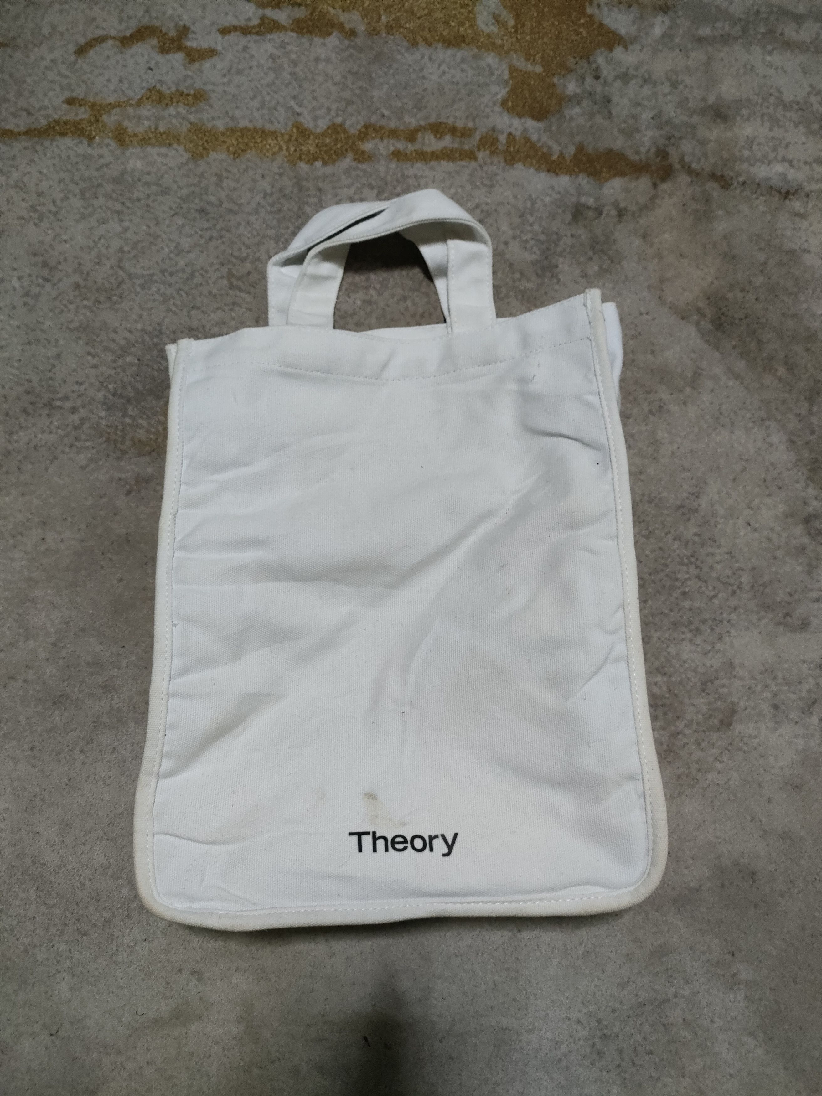 Theory Theory White Tote Bag Size ONE SIZE - 1 Thumbnail