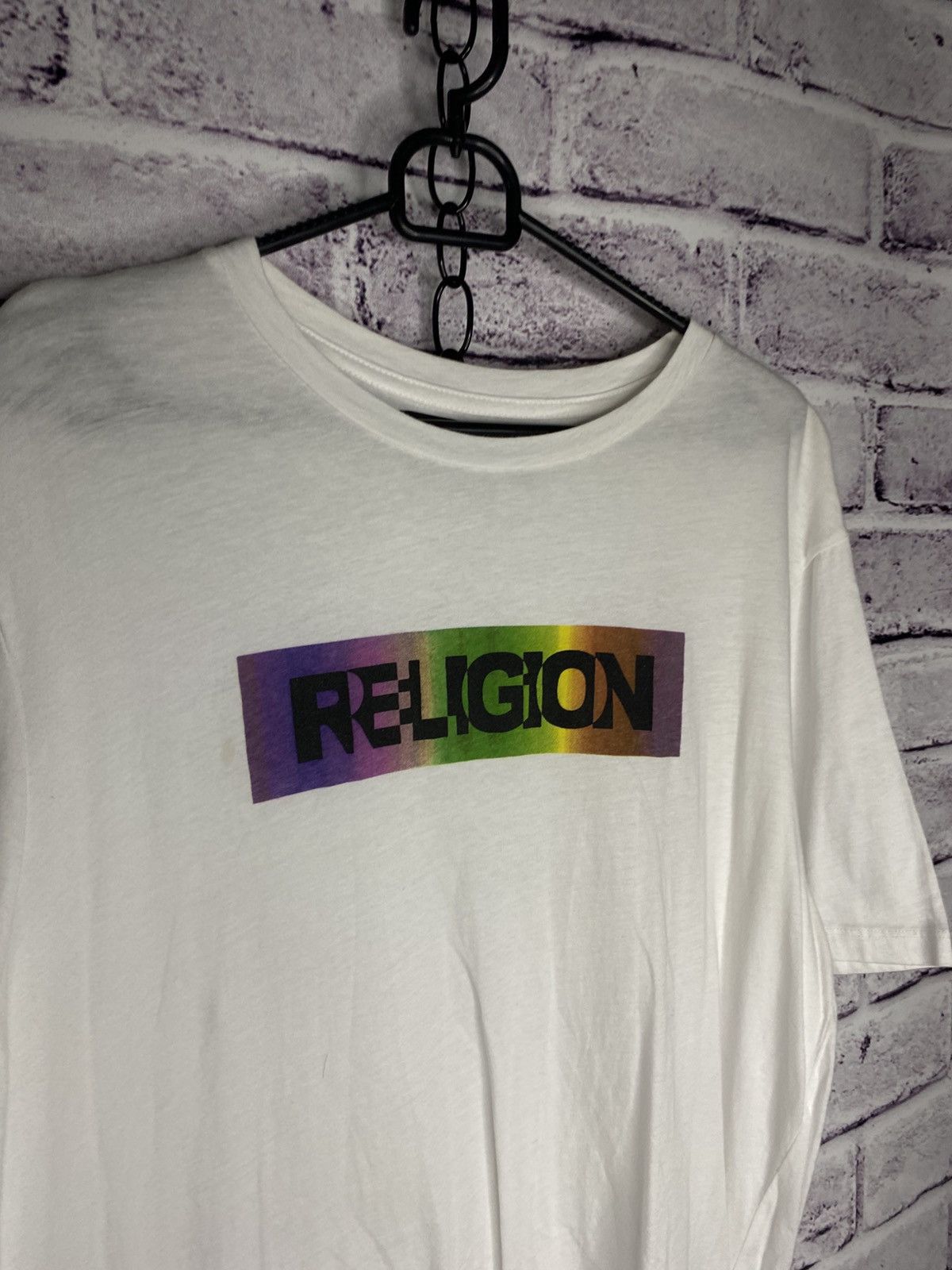 Vintage Mens T-Shirt vintage religion tee Size US M / EU 48-50 / 2 - 2 Thumbnail