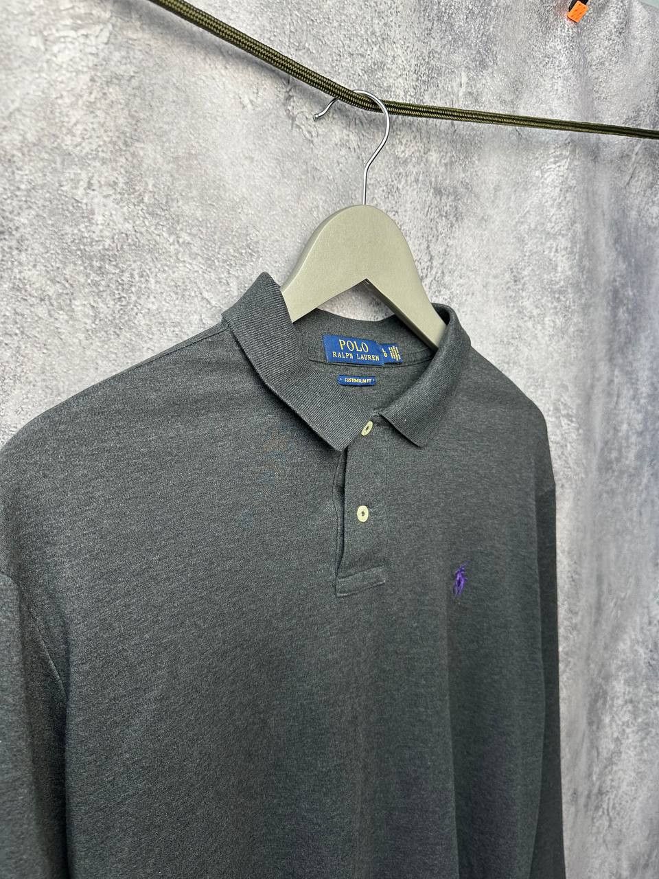 Polo Ralph Lauren × Ralph Lauren Polo Ralph Lauren Polo Long Sleeve Sweatshirt Gray Size US L / EU 52-54 / 3 - 4 Thumbnail