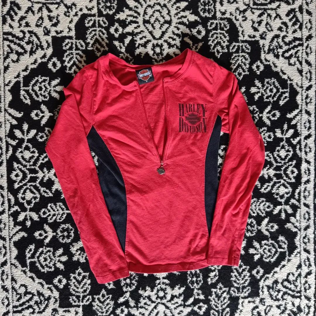 Harley Davidson Longsleeve Zip Harley Davidson Size S / US 4 / IT 40 - 3 Thumbnail