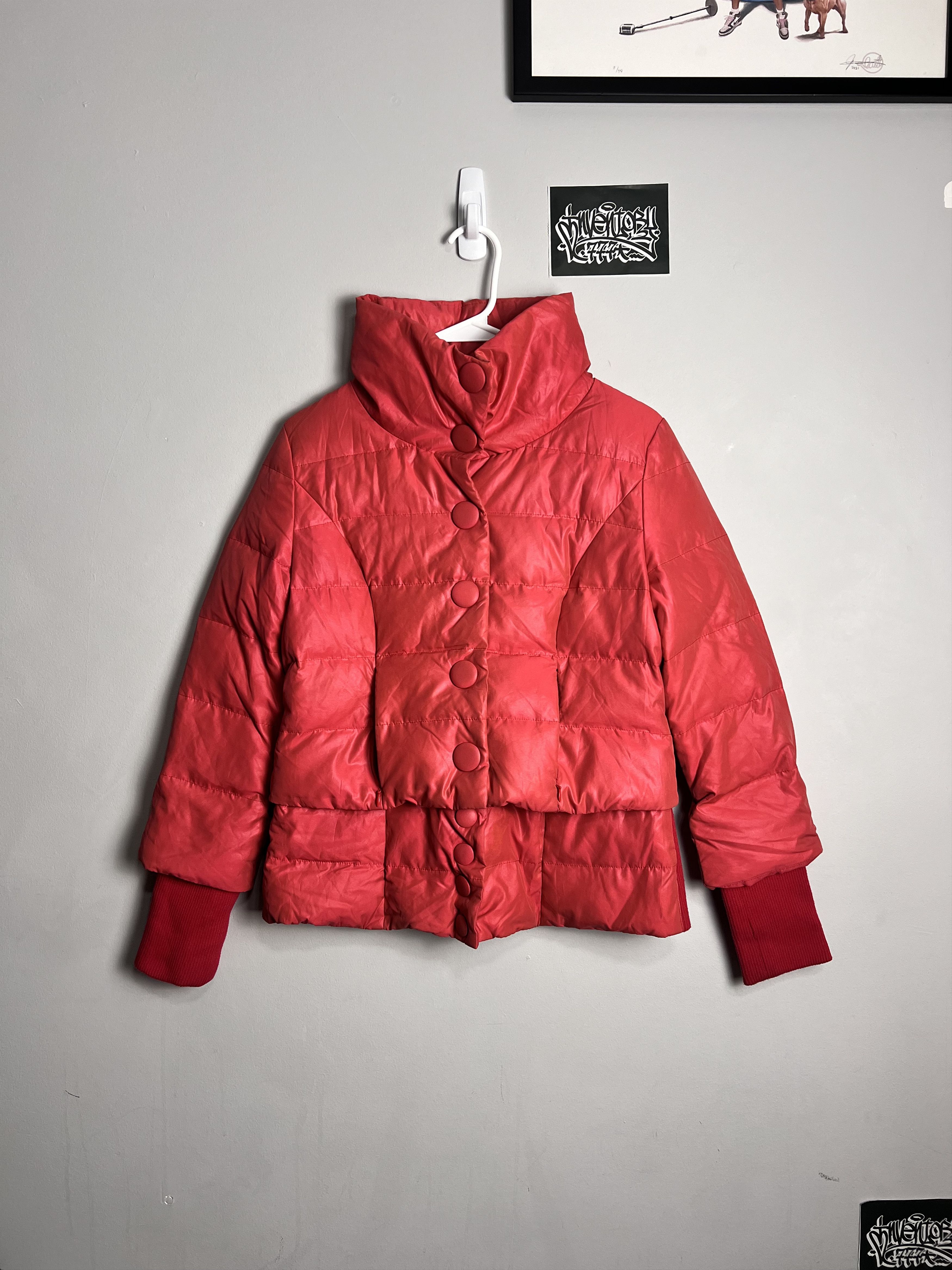 MIUMIU PLAID PUFFER JACKET STYLE 668