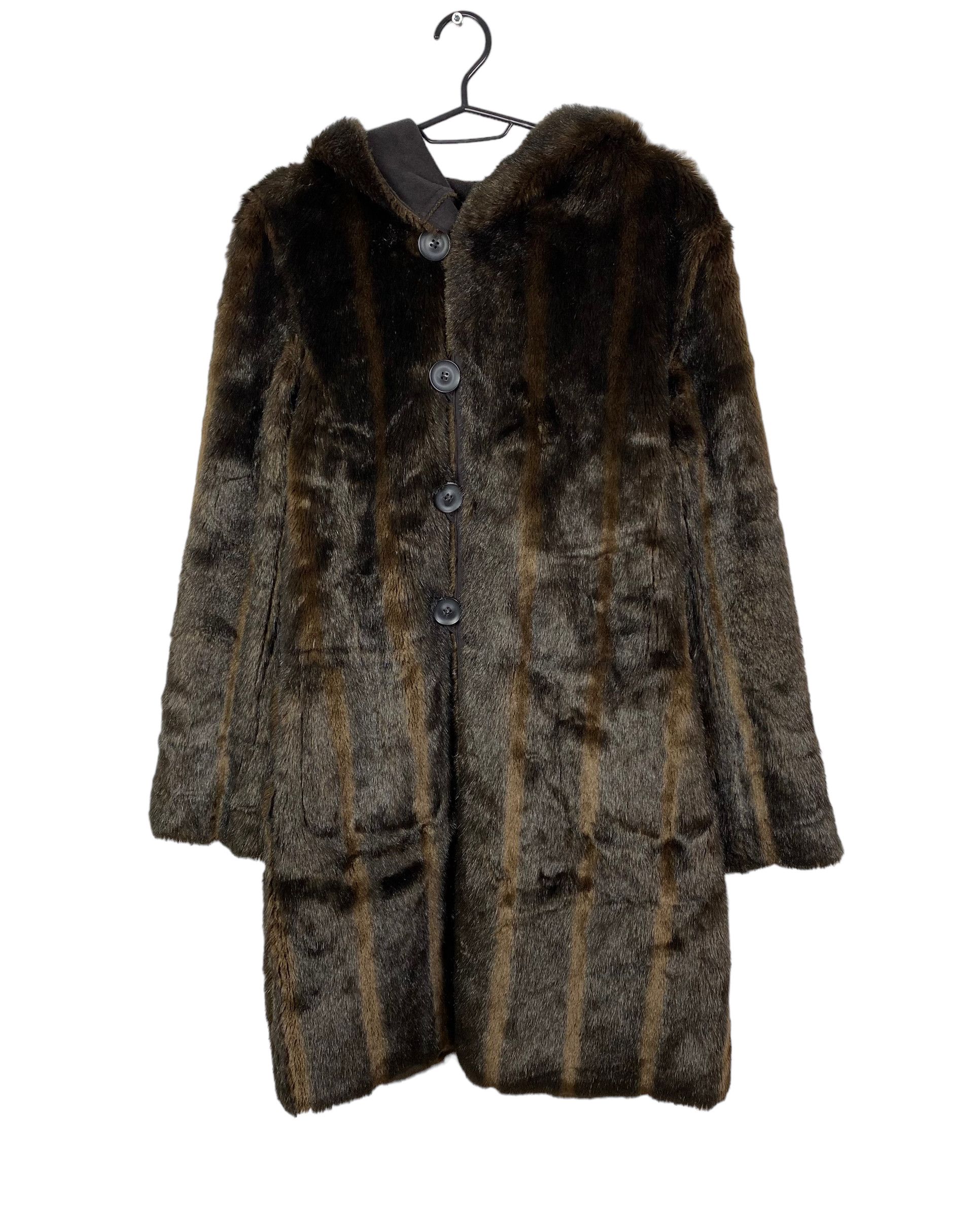 Armani Armani Reversible Faux Fur Coat size US 4 Size S / US 4 / IT 40 - 11 Thumbnail