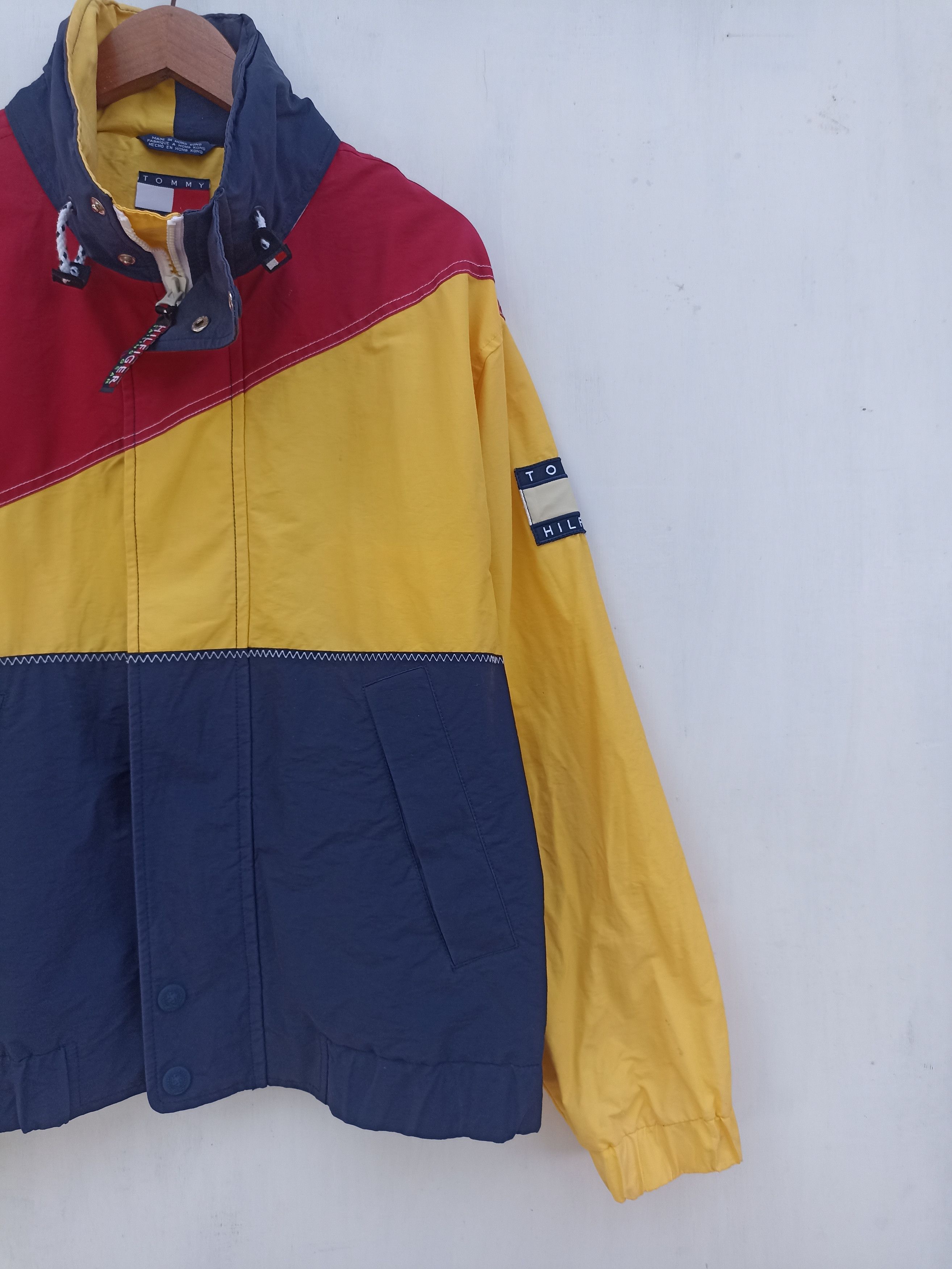 Tommy Hilfiger Vtg 90s Vtg Tommy Hilfiger jacket sailing gear multicolor Size US M / EU 48-50 / 2 - 5 Thumbnail
