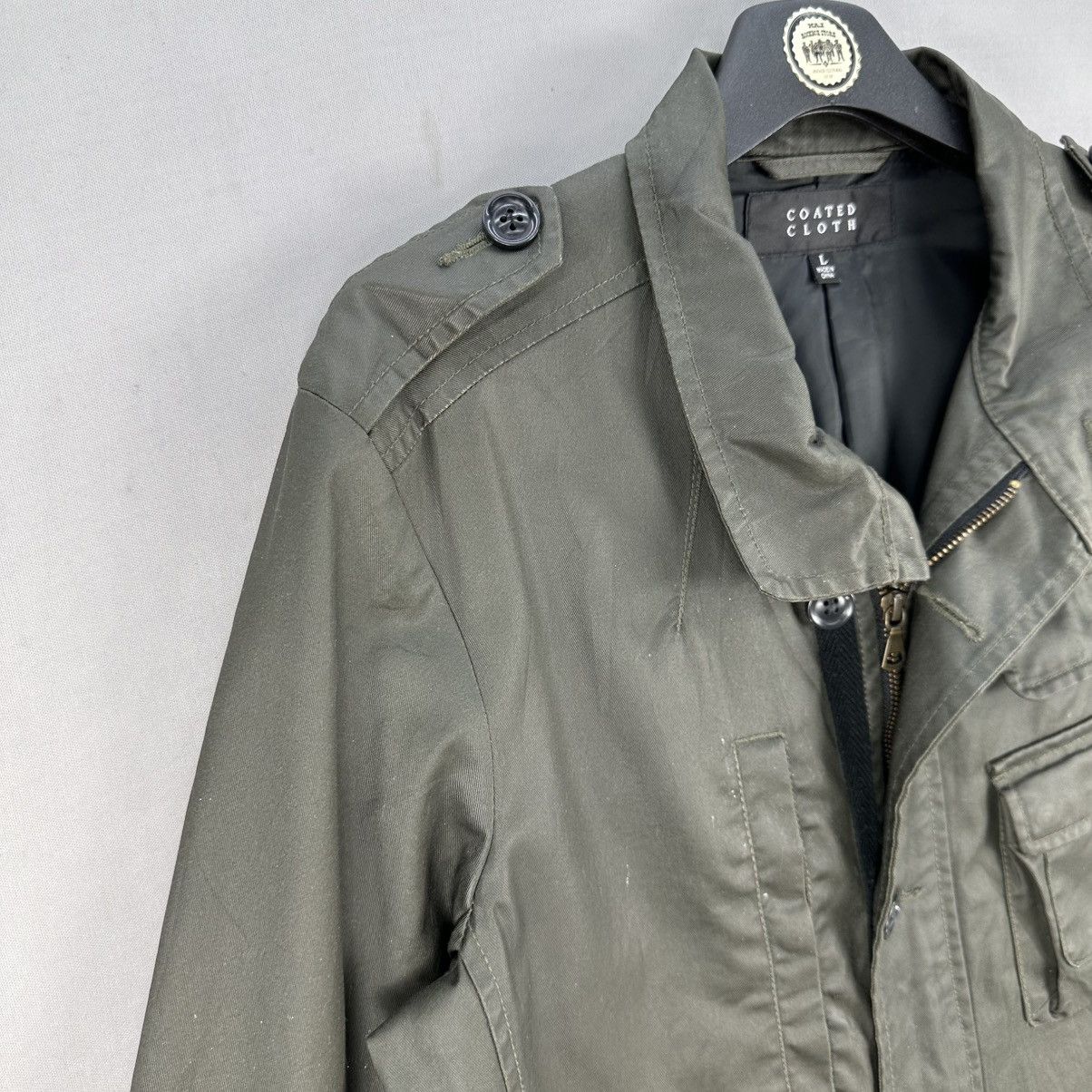 Uniqlo Uniqlo Coated Cloth Wax Jacket Multi Pocket Size US M / EU 48-50 / 2 - 2 Thumbnail