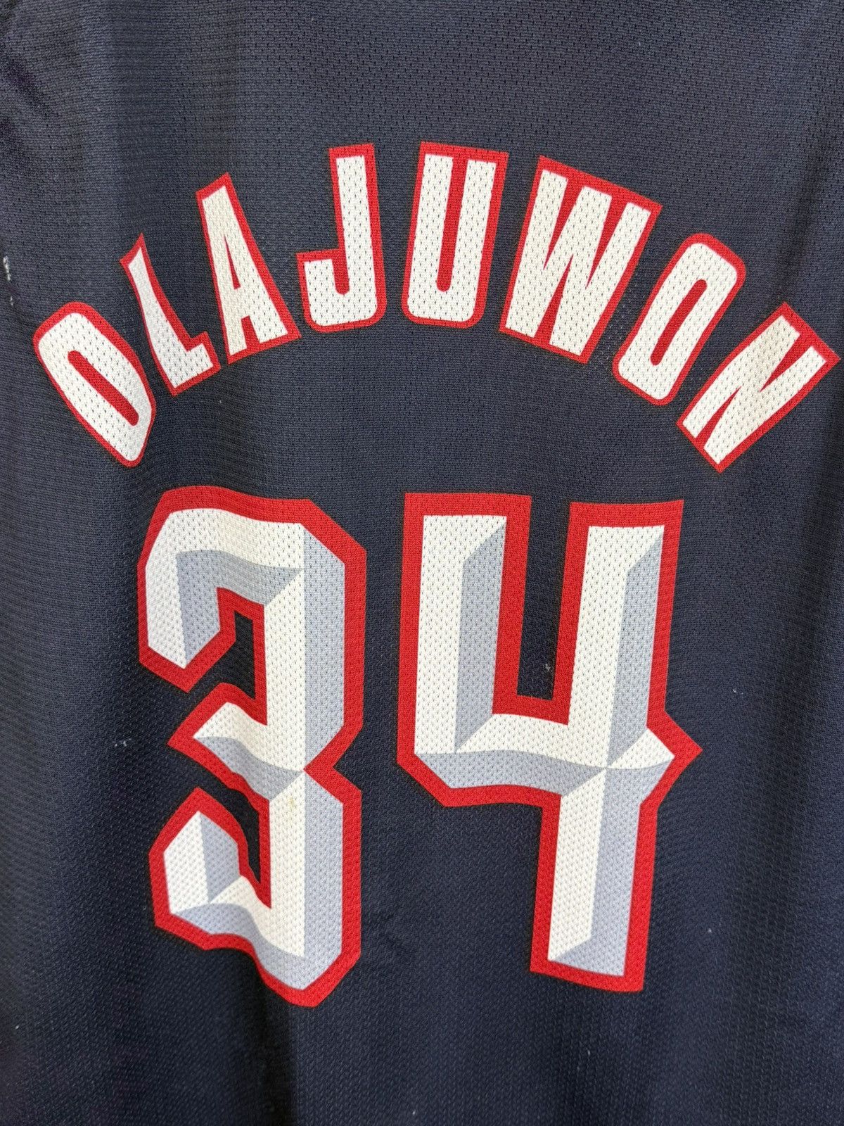 Champion 90s Champion Houston Rockets #34 Hakeem Olajuwon Nba Jersey Size US S / EU 44-46 / 1 - 7 Thumbnail