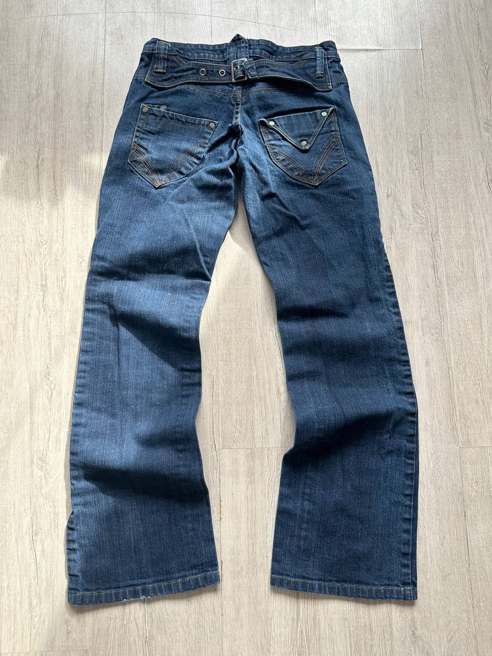 Japanese Brand Vintage Japan style flared y2k jeans Size 26" / US 2 / IT 38 - 1 Thumbnail