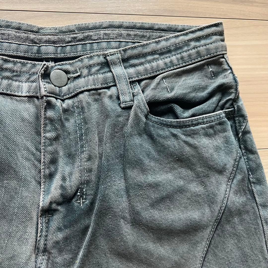 Number (N)ine New Unworn Number (N)ine SS08 Mud Pain Denim Size US 30 / EU 46 - 3 Thumbnail