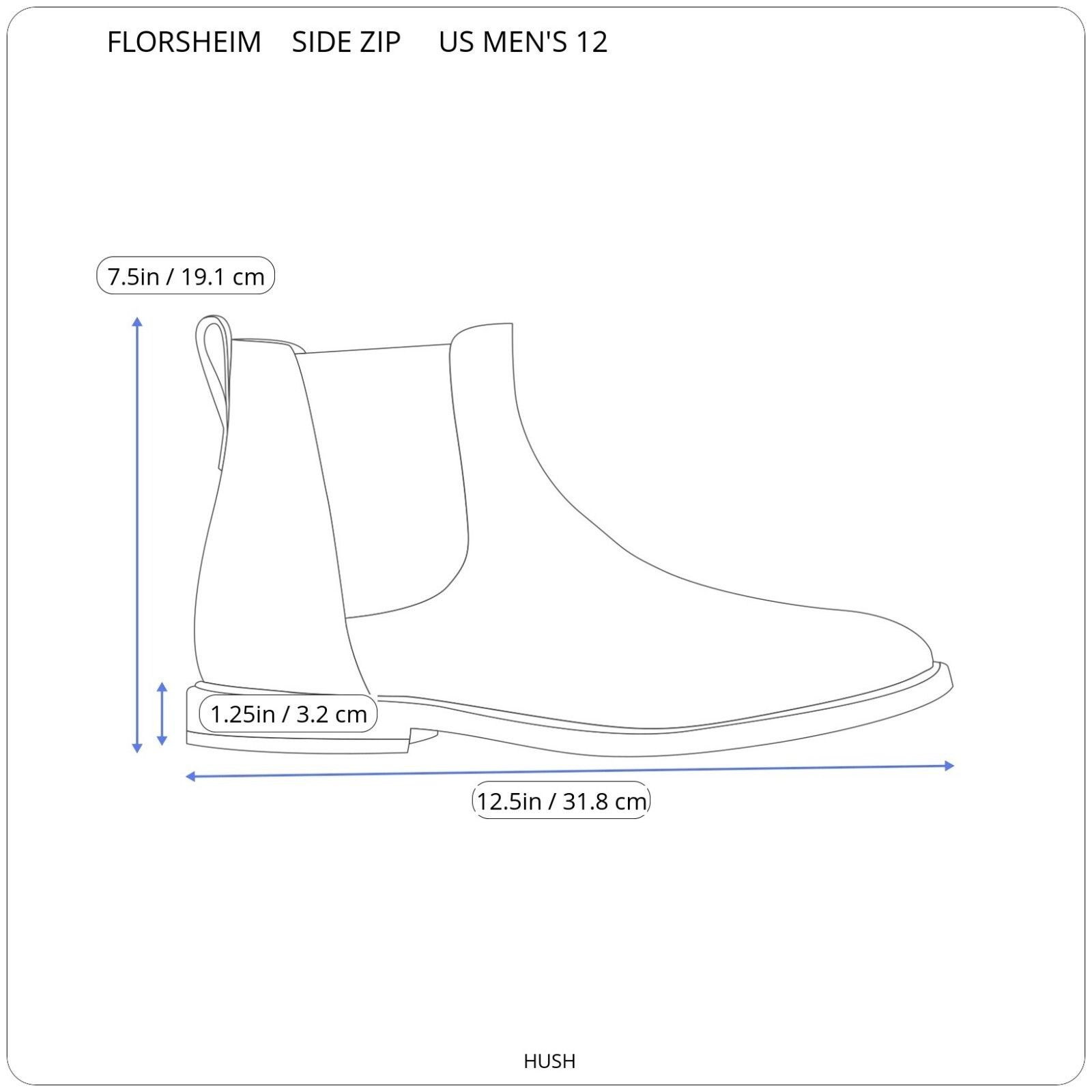 Florsheim Florsheim Size 12 Black Leather Boots Made in India Zip-Up S Size US 12 / EU 45 - 8 Thumbnail