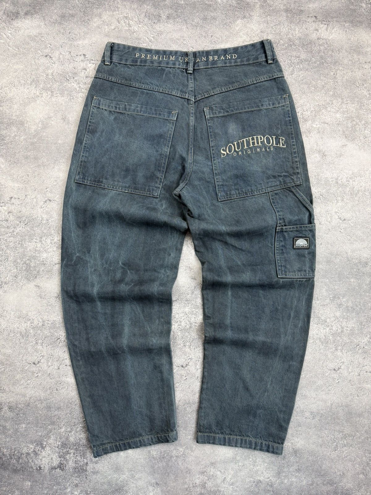 Southpole Vintage Y2K SouthPole Baggy Jeans Denim Pants Faded Skater Size US 32 / EU 48 - 1 Thumbnail
