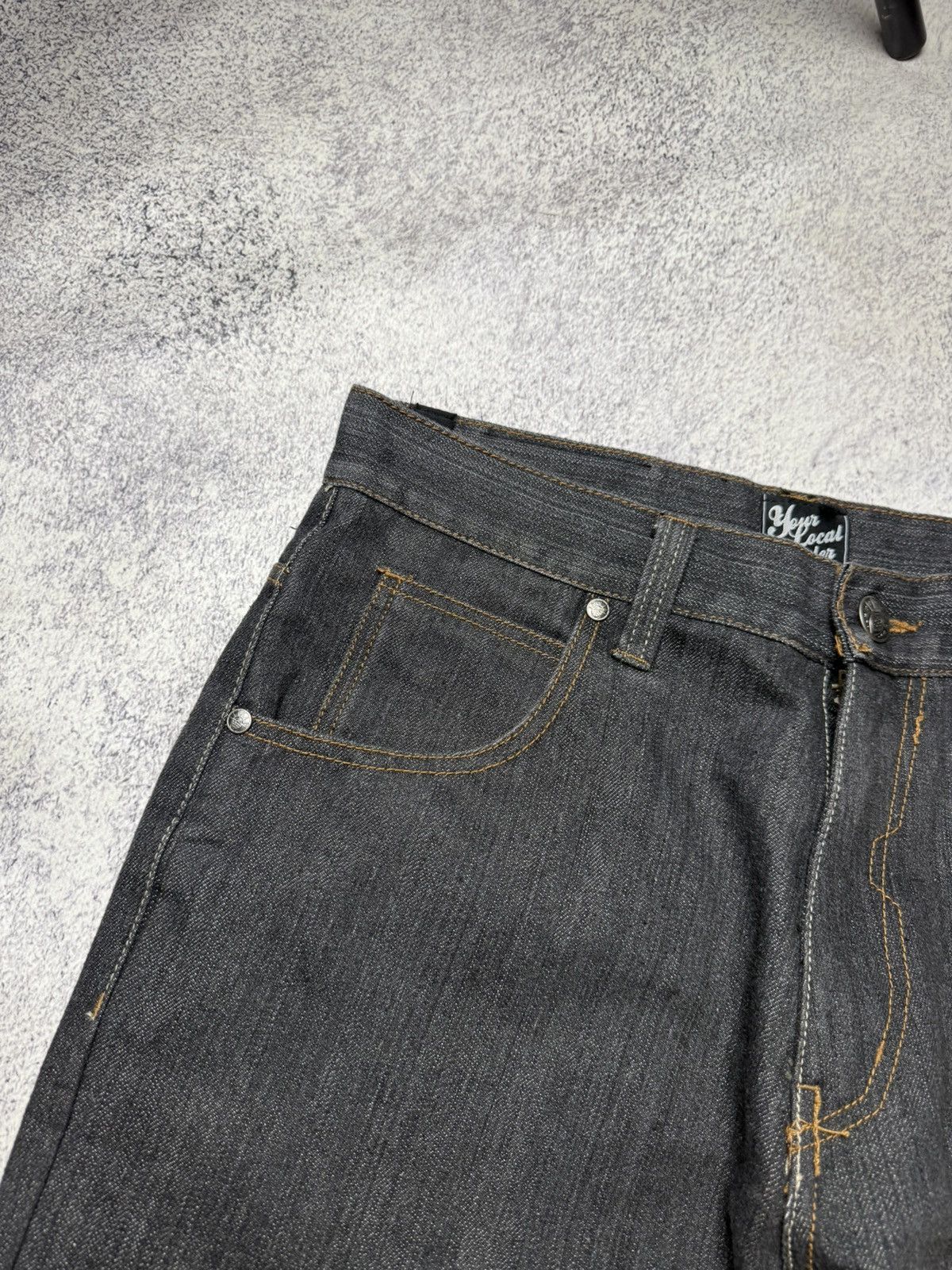 Japanese Brand Vintage Rap Pants Your Local Dealer Y2K Jeans Japanese Size US 32 / EU 48 - 5 Thumbnail