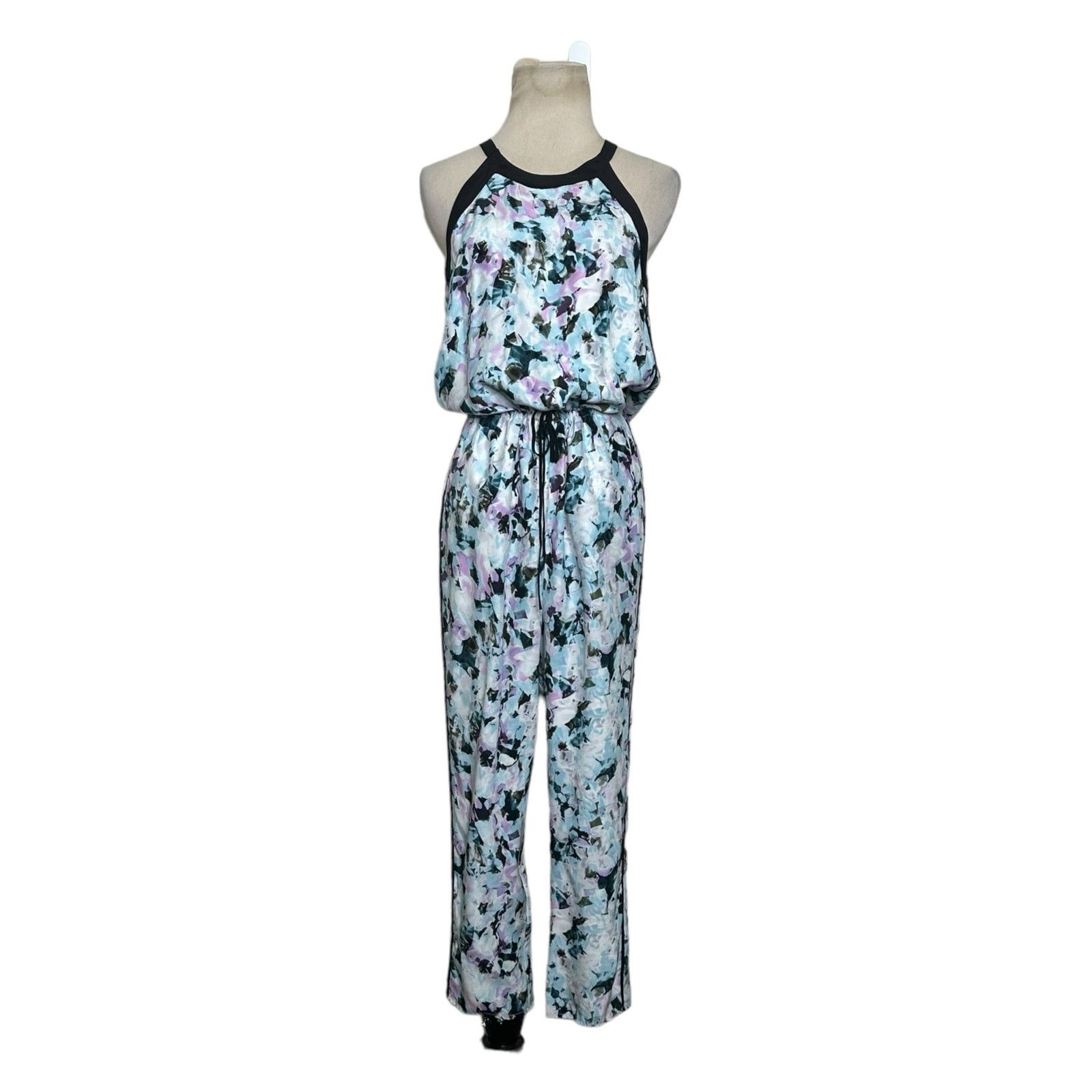 Parker Parker Silk Jasmine Ellery Combo Jumpsuit size small Size 27" / US 4 / IT 40 - 1 Thumbnail