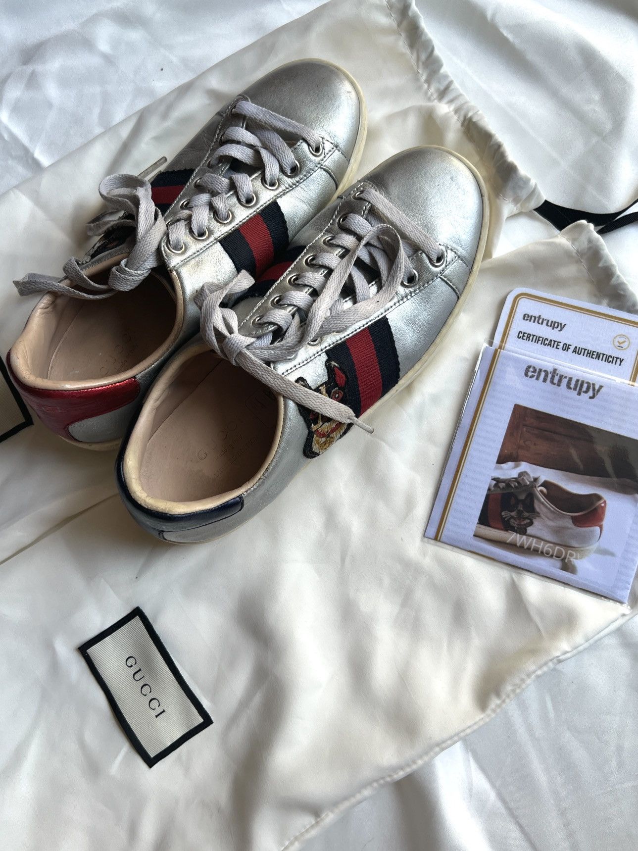 Gucci Ace sneakers year of the Dog Limited Edition EU 36