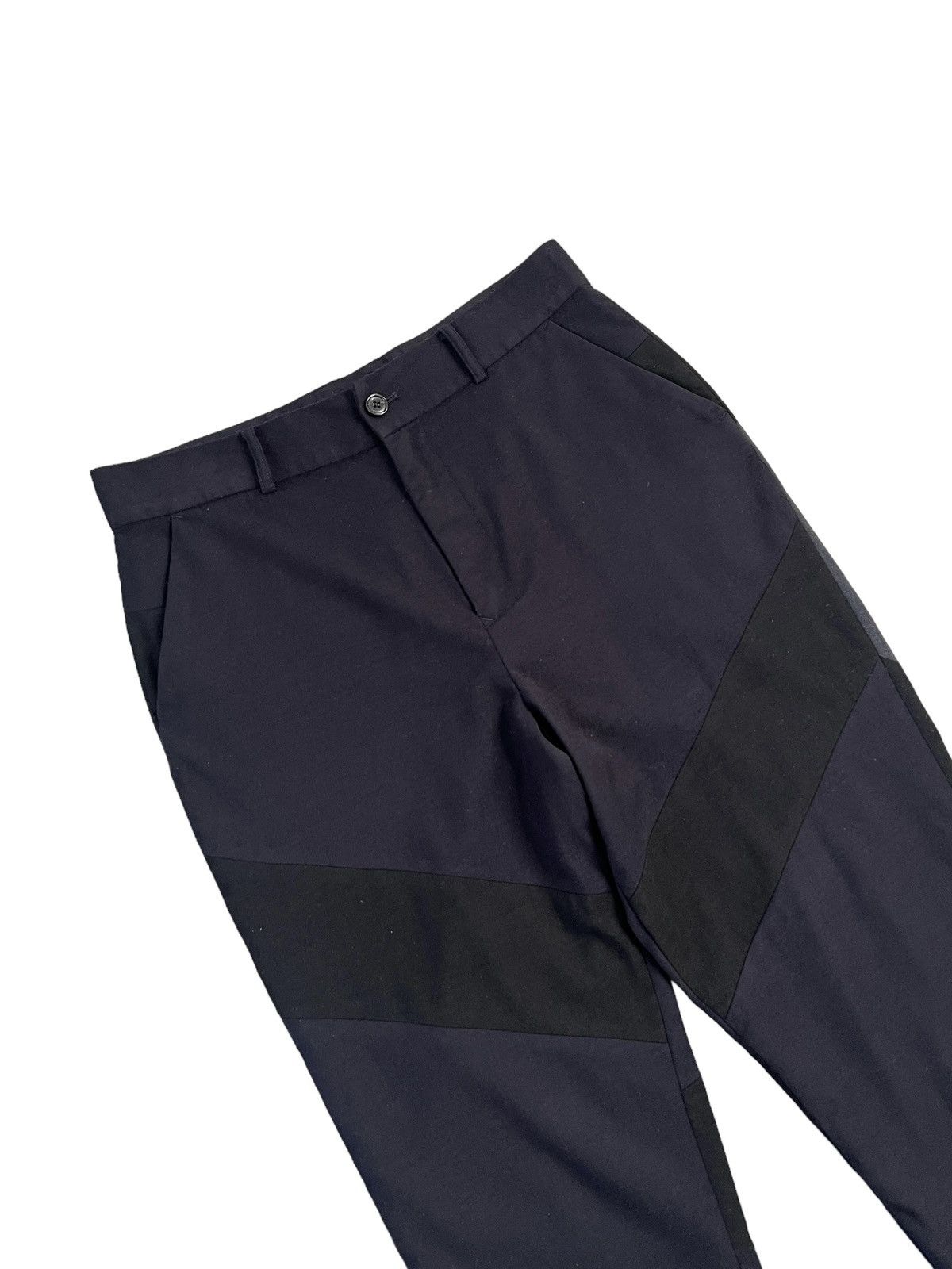 CABANE de ZUCCa × Issey Miyake × Zucca 1990 Zucca Multicolor Rebuilt Wool Balloon Pants Size US 33 - 4 Thumbnail