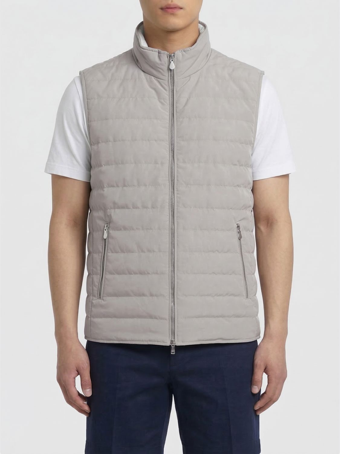 Brunello Cucinelli Brunello Cucinelli Suit Vest Men Kaki Size US XL / EU 56 / 4 - 1 Thumbnail