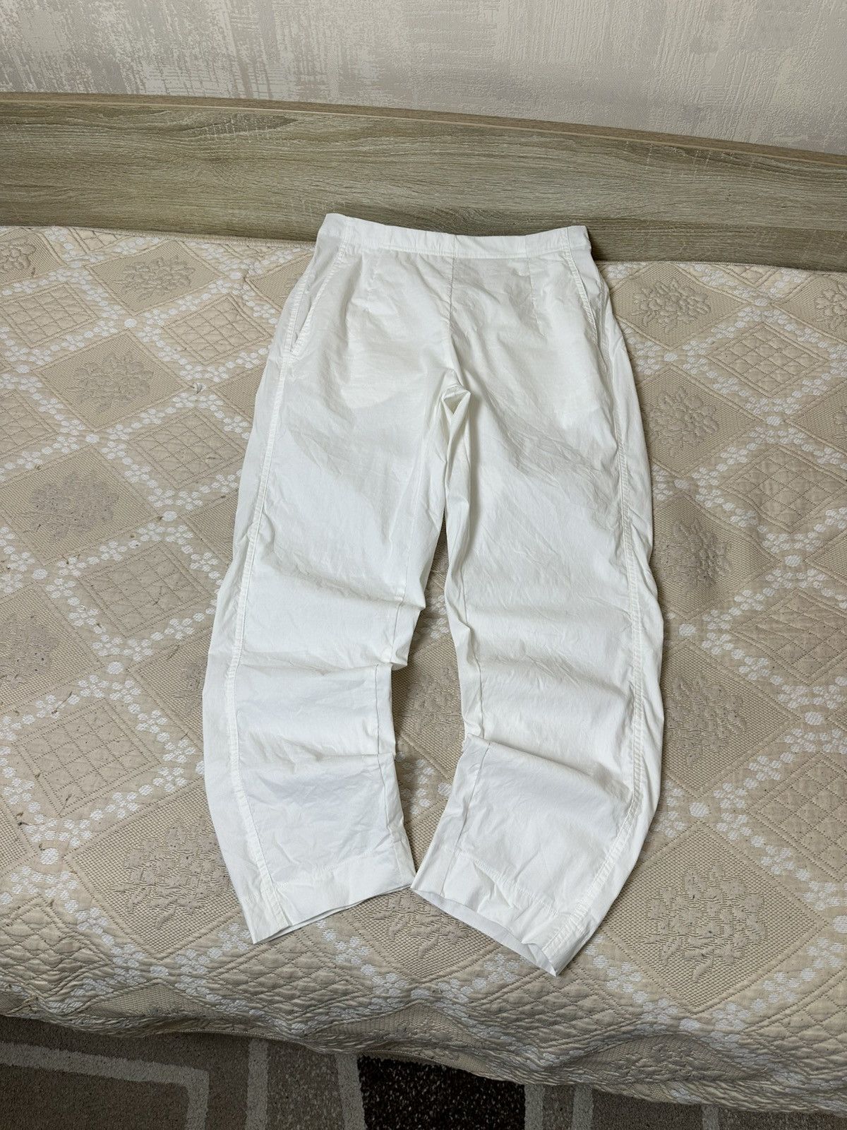 Rundholz 🔥 Rundholz Black Label Vintage White Pants Trousers Size 27" / US 4 / IT 40 - 3 Thumbnail