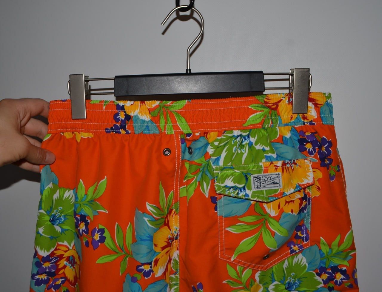 Polo Ralph Lauren Polo Ralph Lauren Mens Hawaiian Floral Swim Trunks Shorts Size US 32 / EU 48 - 4 Thumbnail