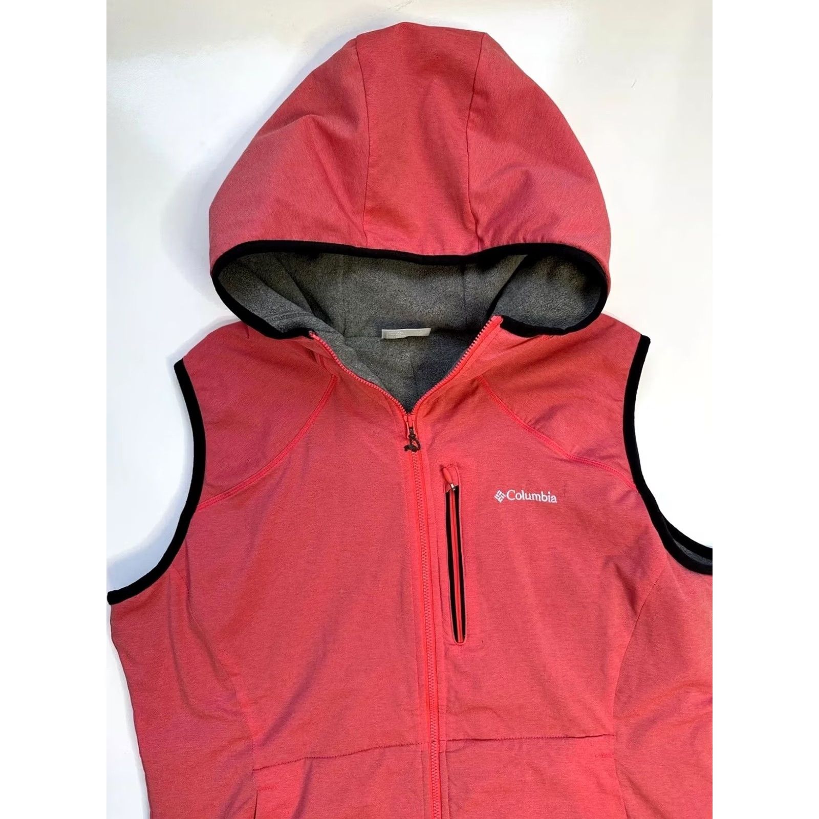 Pinko Columbia Vest Hooded Full Zip Gray Women's Large Size L Size L / US 10 / IT 46 - 2 Thumbnail