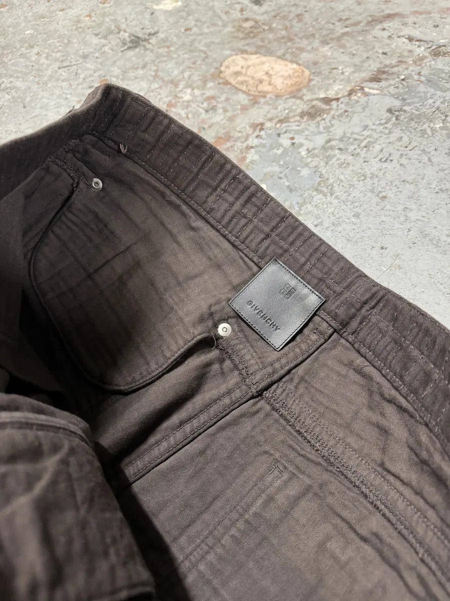 Givenchy SS2021 Givenchy Brown 2 Zips Distressed Biker Pants Size US 34 / EU 50 - 11 Thumbnail