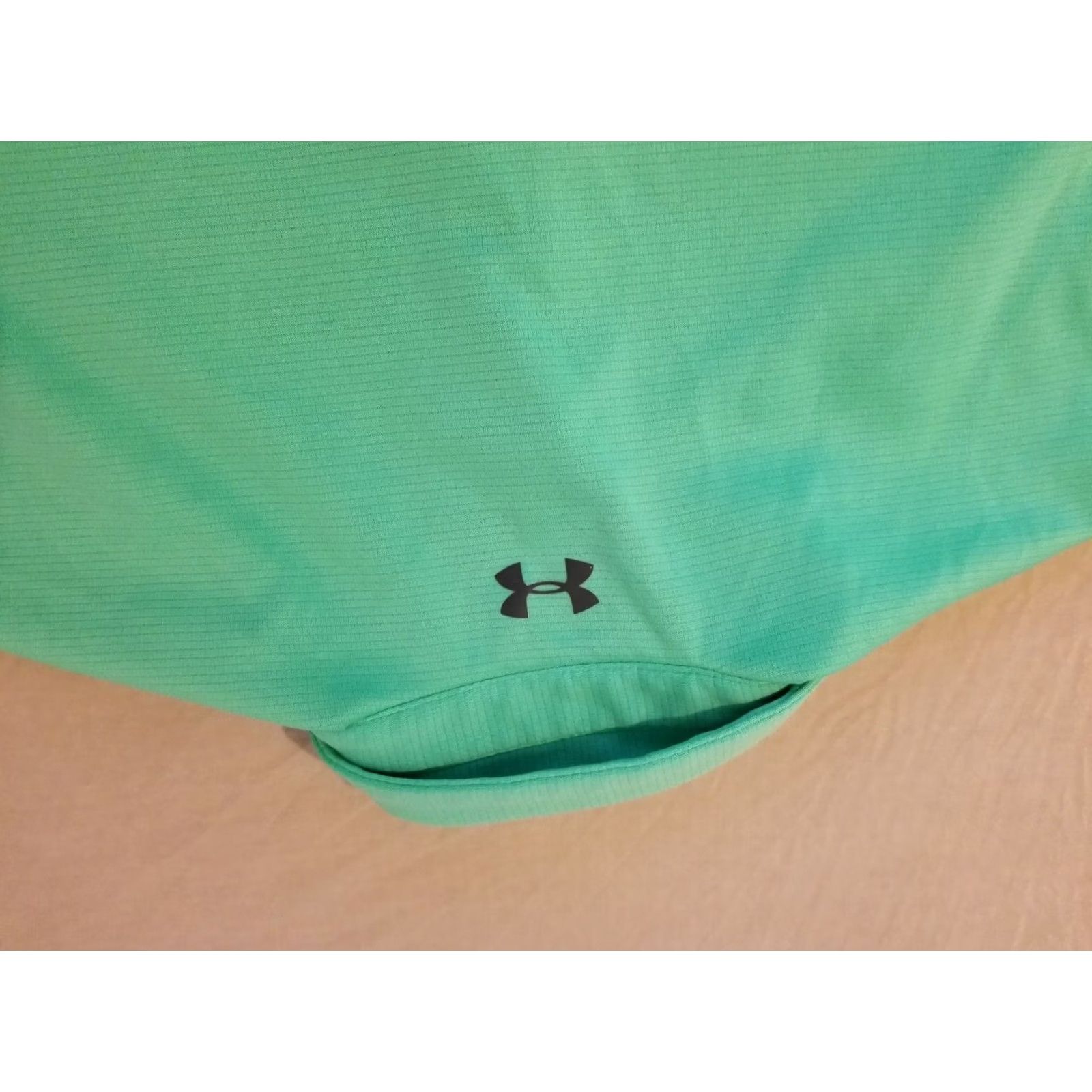 Under Armour VINTAGE? Under Armour Polo Shirt L Large Green Athletic Golf Mens Size US L / EU 52-54 / 3 - 7 Thumbnail