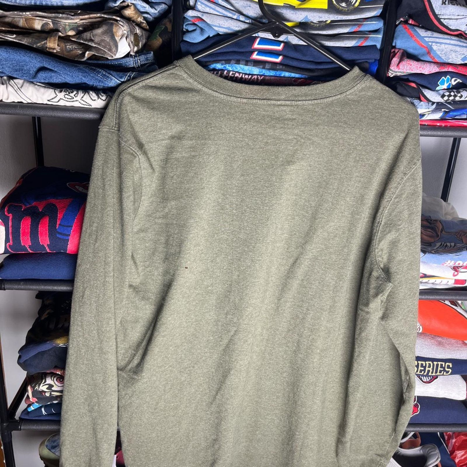 Carhartt Green carhartt long sleeve shirt Size US XL / EU 56 / 4 - 3 Thumbnail