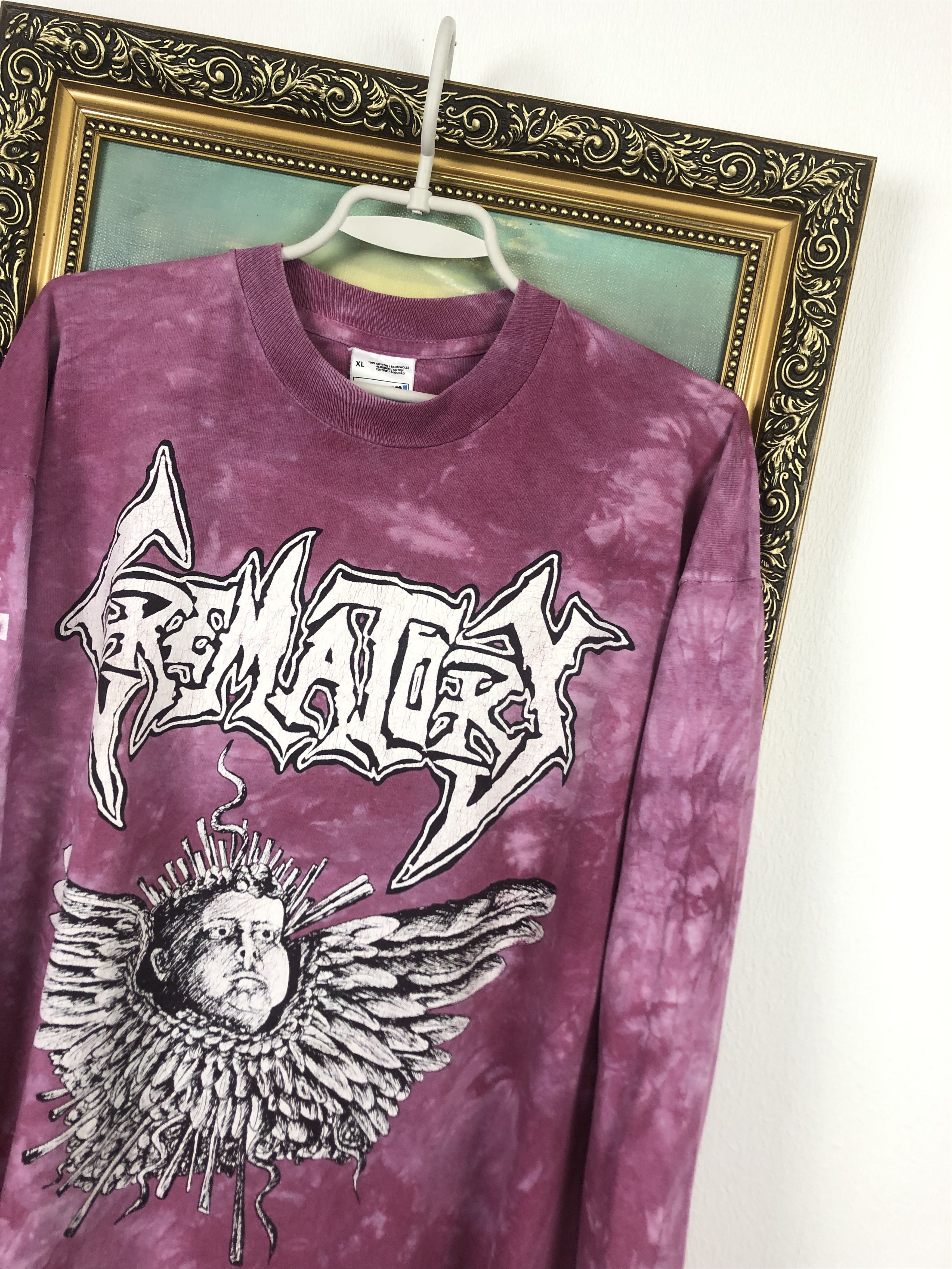 Band Tees Vintage Crematory Heavy Metal Band Shirt Long Sleeve Tee Size US XL / EU 56 / 4 - 4 Thumbnail