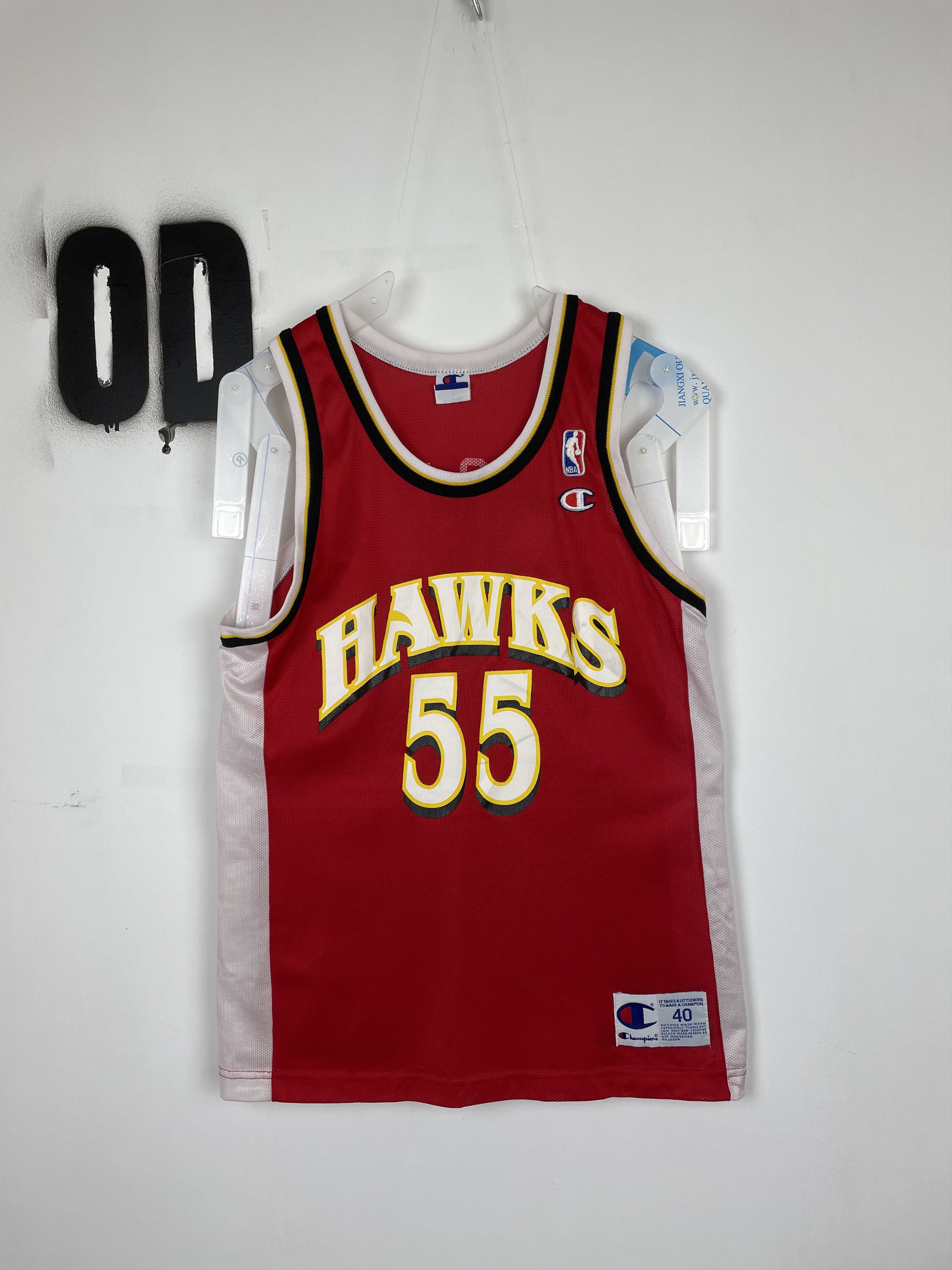 Champion Atlanta Hawks 1999 Mutombo Jersey Basketball
