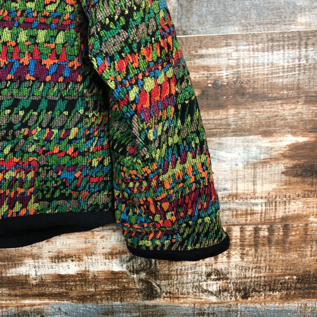 Japanese Brand Le marais Green Cardigan Knitwear #A2357 Size S / US 4 / IT 40 - 15 Thumbnail