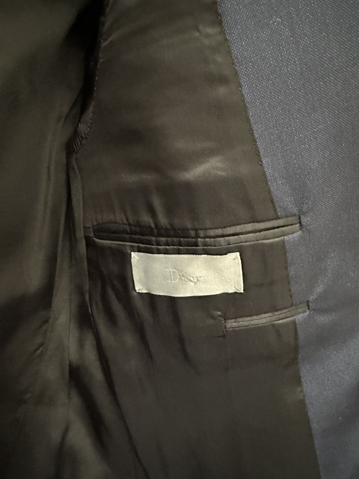 Dior Hedi Slimane Dior Suit Size 46S - 3 Thumbnail