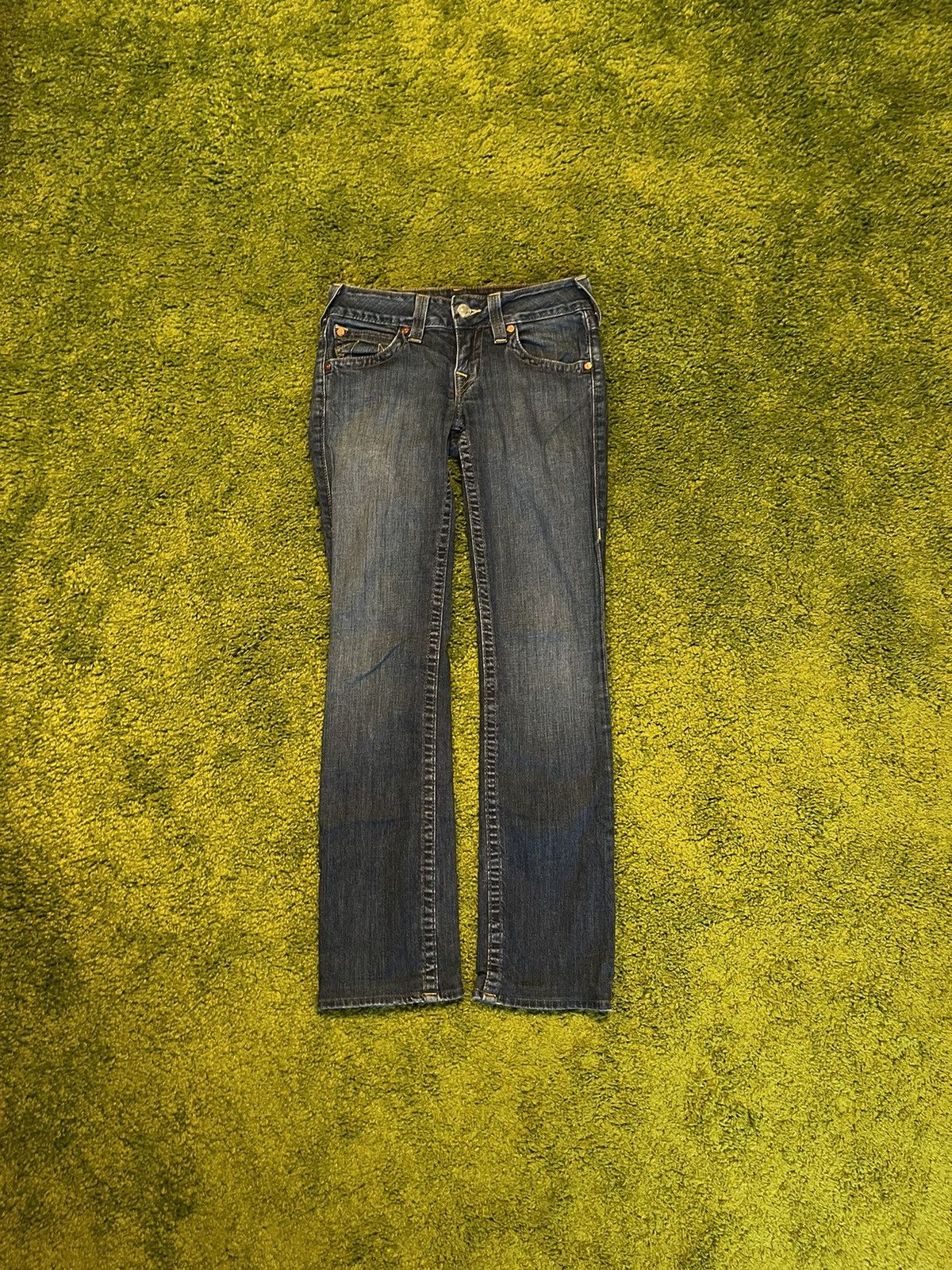 True Religion × Vintage 🇺🇸 True Religion 2000s vintage jeans denim Y2K made in USA Size 28" / US 6 / IT 42 - 1 Thumbnail